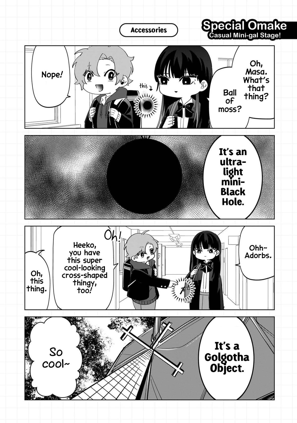 Shiretto Sugee Koto Itteru Gal. Shiritsu Paranomaru Koukou no Nichijou Chap 9.5 - Next Chap 10.5