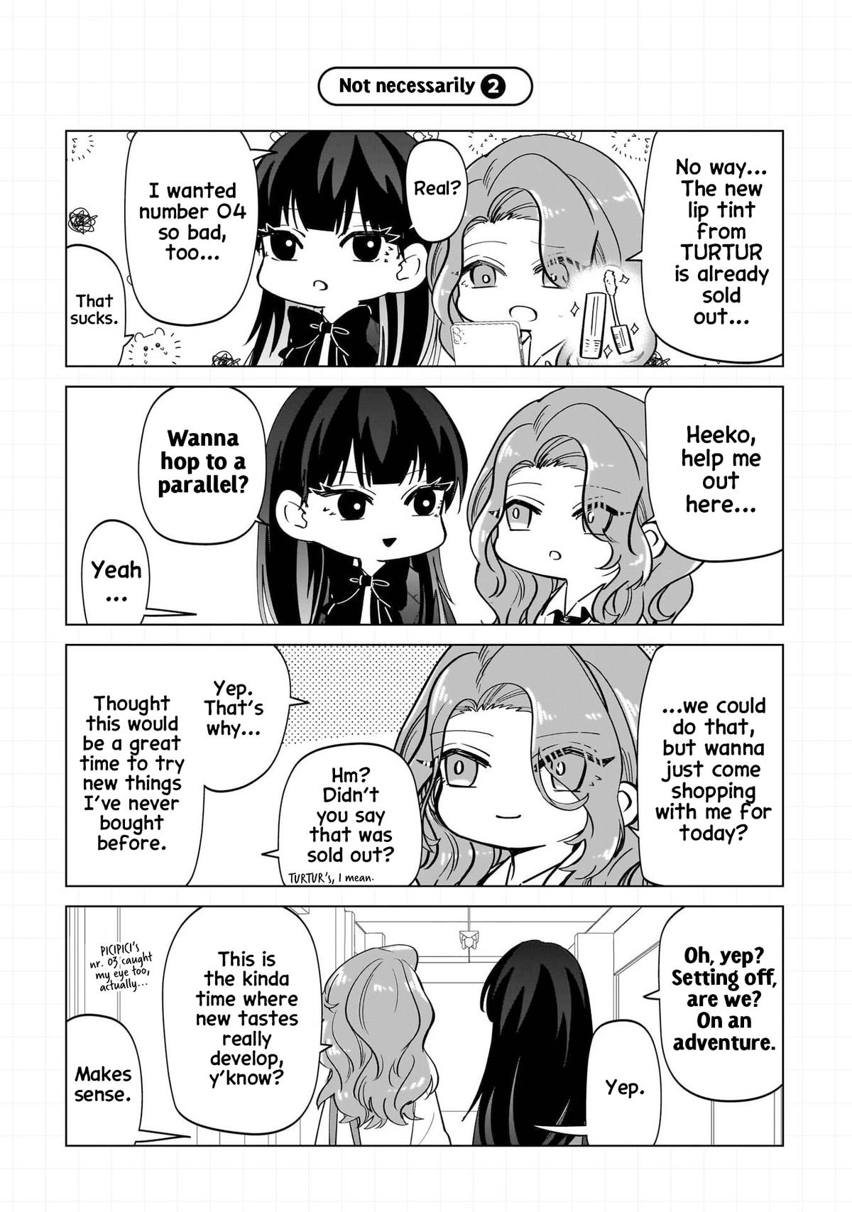 Shiretto Sugee Koto Itteru Gal. Shiritsu Paranomaru Koukou no Nichijou Chap 9.5 - Next Chap 10.5