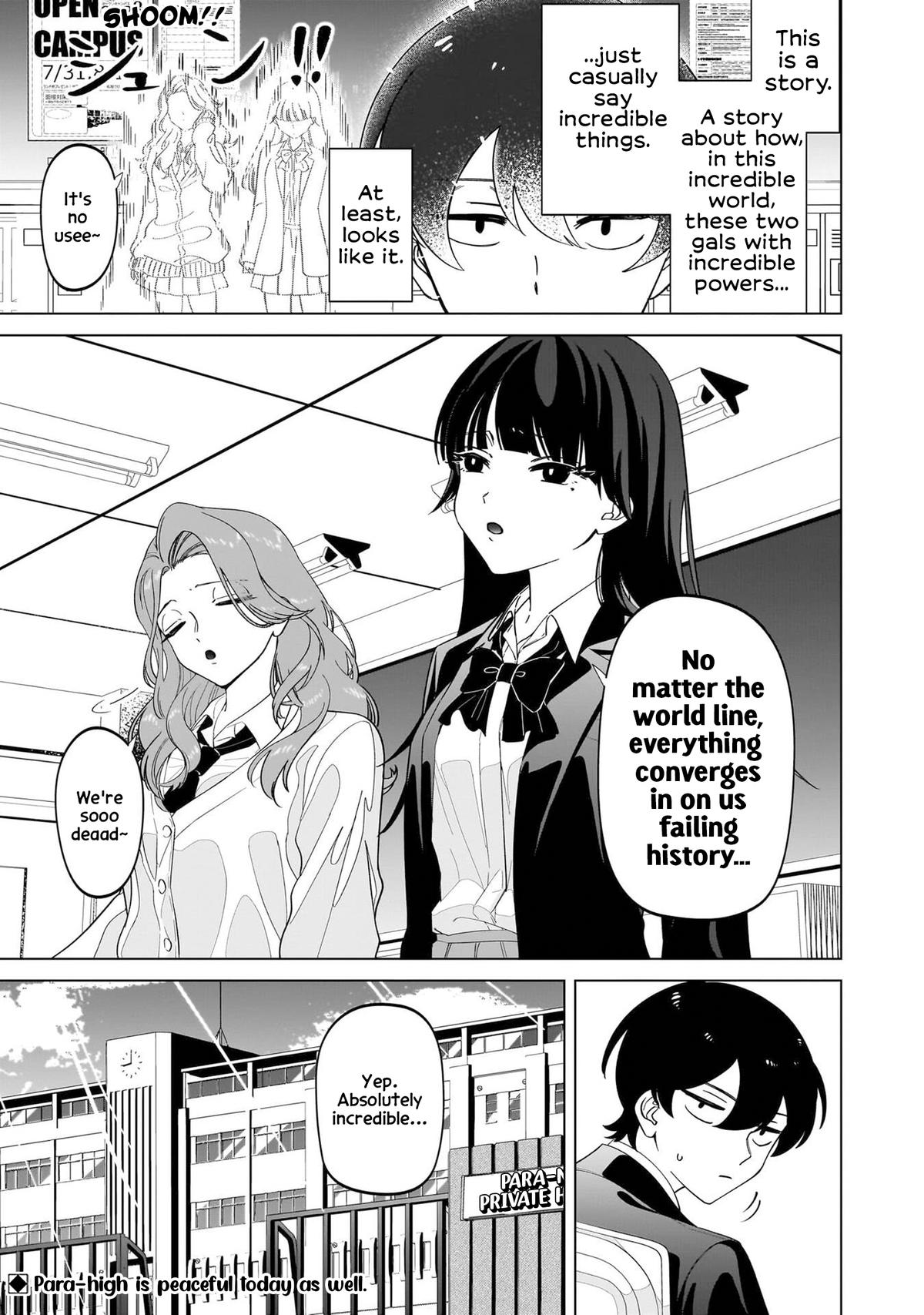 Shiretto Sugee Koto Itteru Gal. Shiritsu Paranomaru Koukou no Nichijou Chap 1 - Next Chap 2