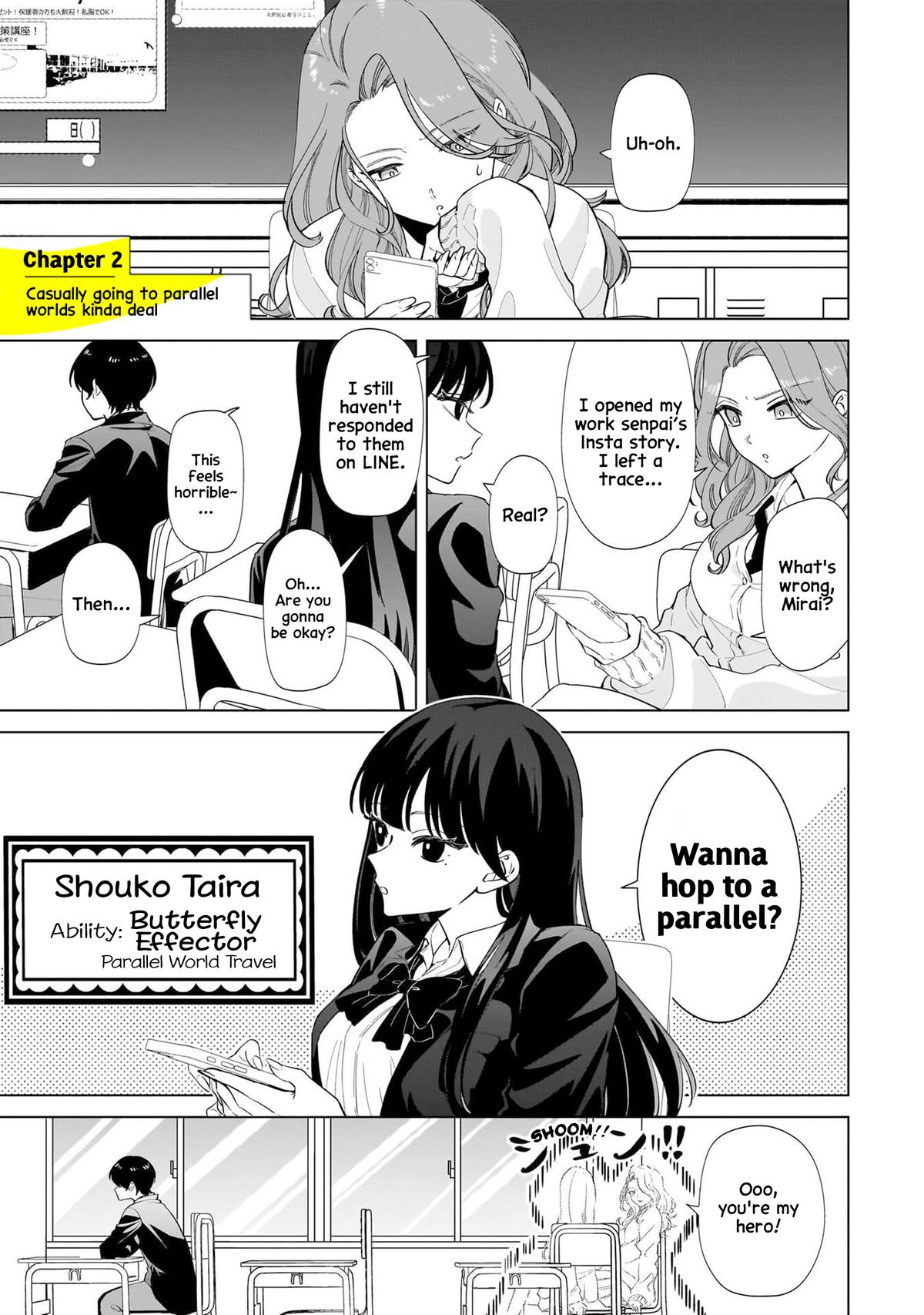Shiretto Sugee Koto Itteru Gal. Shiritsu Paranomaru Koukou no Nichijou Chap 2 - Next Chap 3