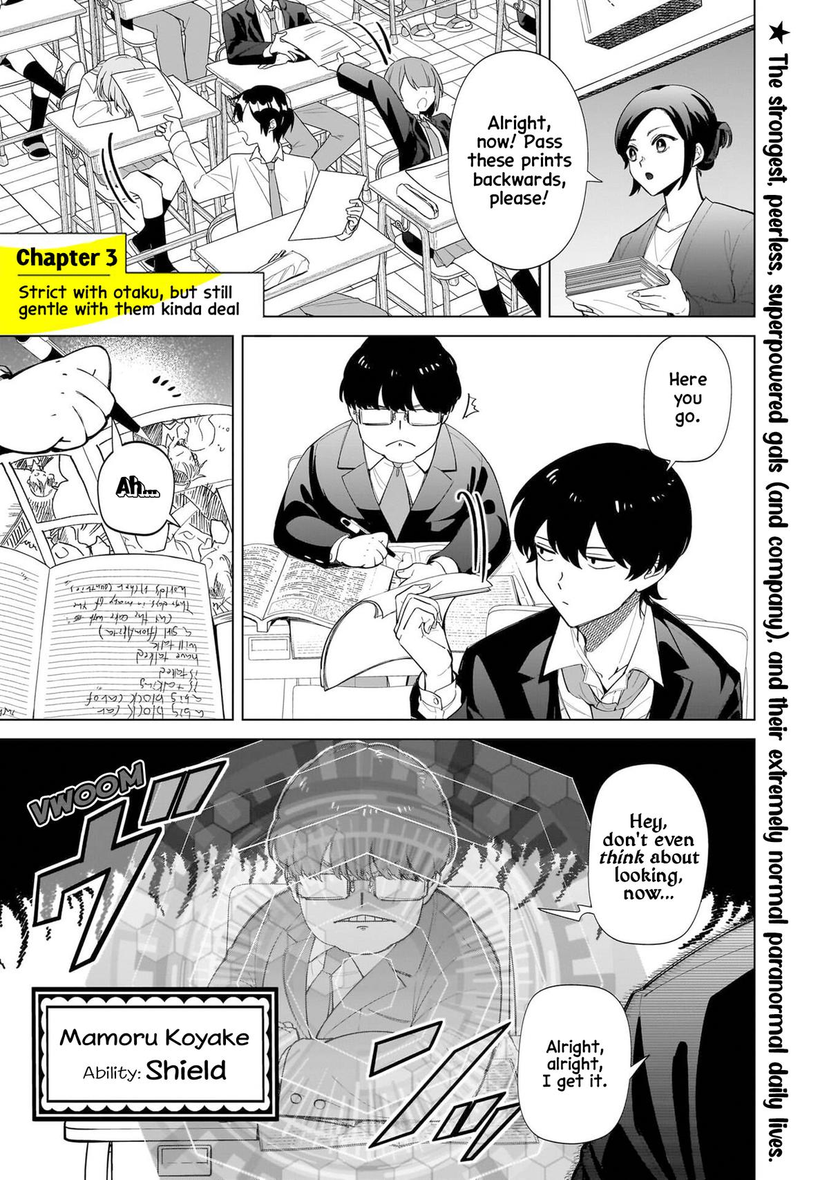 Shiretto Sugee Koto Itteru Gal. Shiritsu Paranomaru Koukou no Nichijou Chap 3 - Next Chap 4