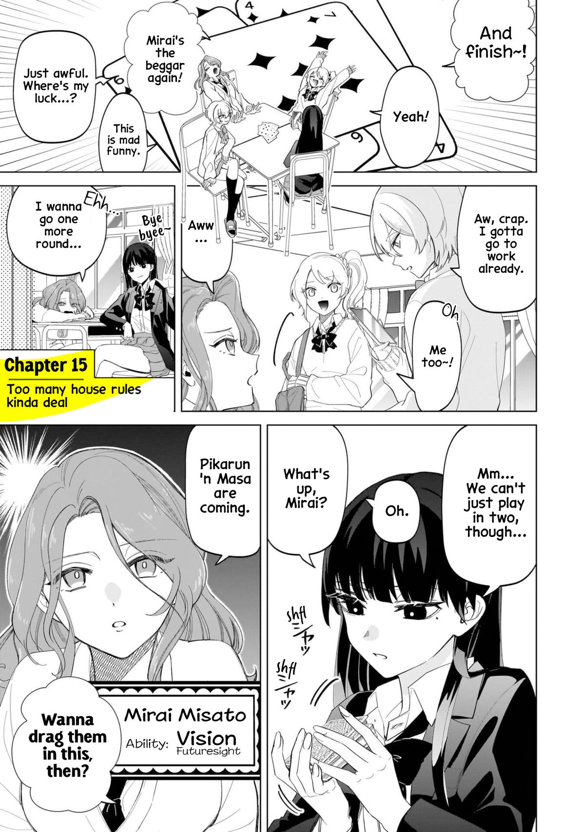 Shiretto Sugee Koto Itteru Gal. Shiritsu Paranomaru Koukou no Nichijou Chap 15 - Next Chap 16