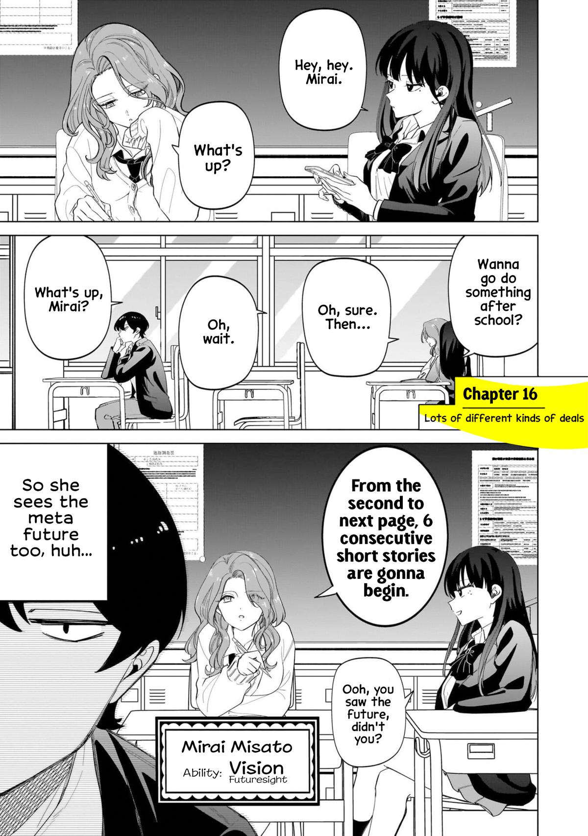 Shiretto Sugee Koto Itteru Gal. Shiritsu Paranomaru Koukou no Nichijou Chap 16 - Next Chap 17