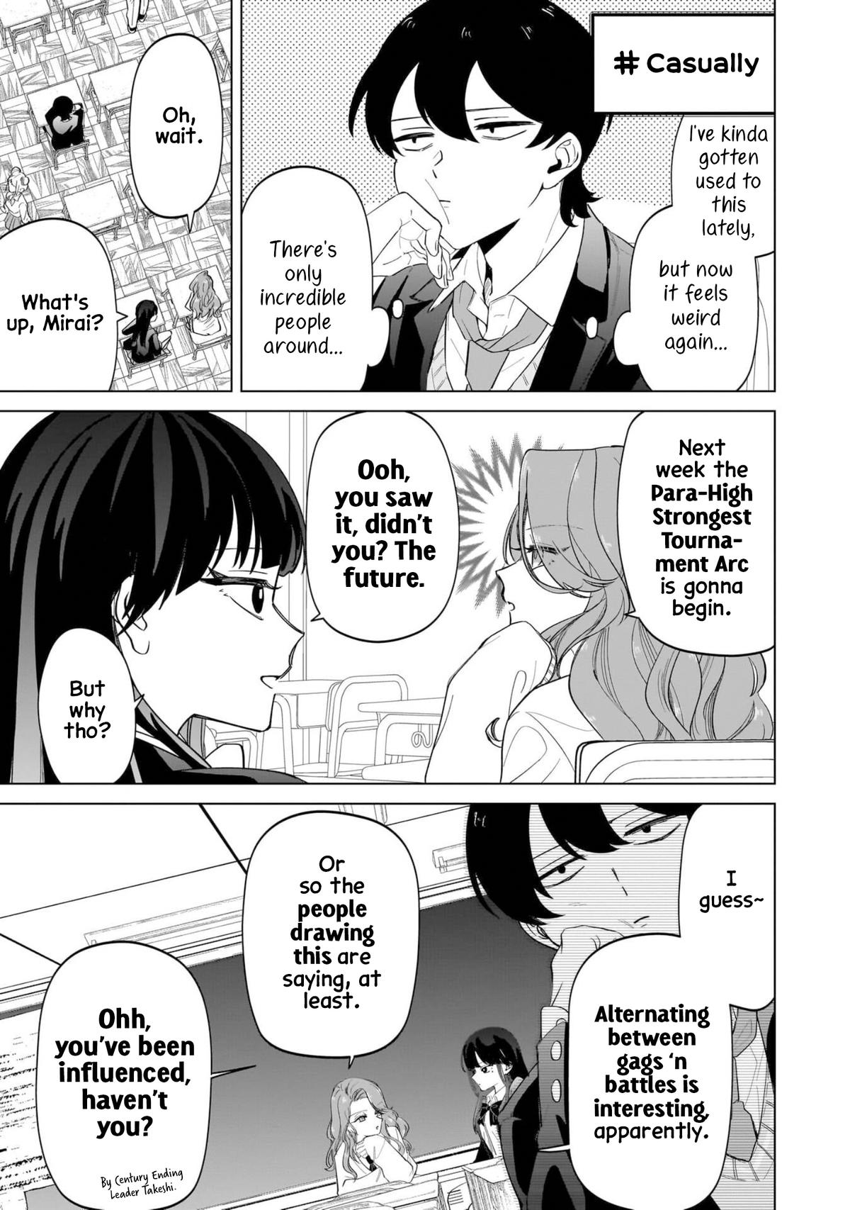 Shiretto Sugee Koto Itteru Gal. Shiritsu Paranomaru Koukou no Nichijou Chap 16 - Next Chap 17