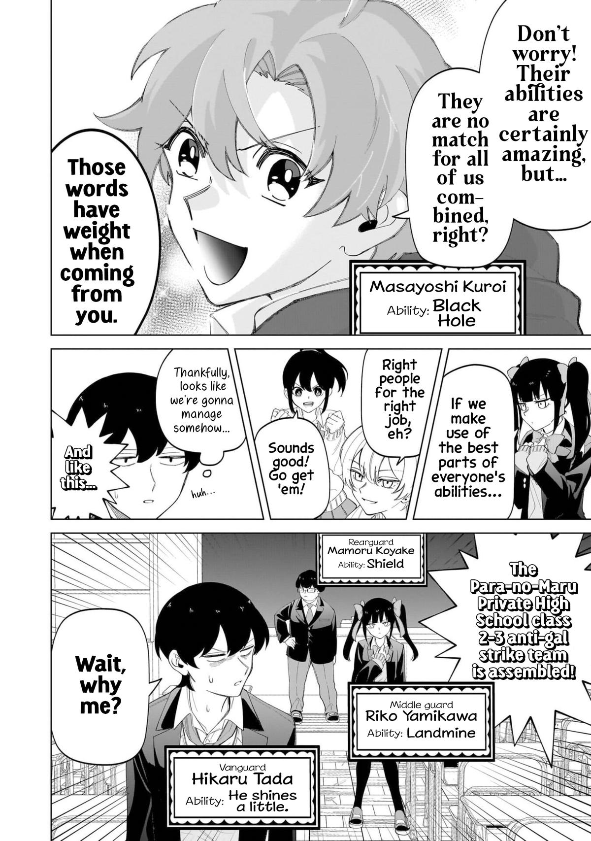 Shiretto Sugee Koto Itteru Gal. Shiritsu Paranomaru Koukou no Nichijou Chap 18 - Next Chap 19