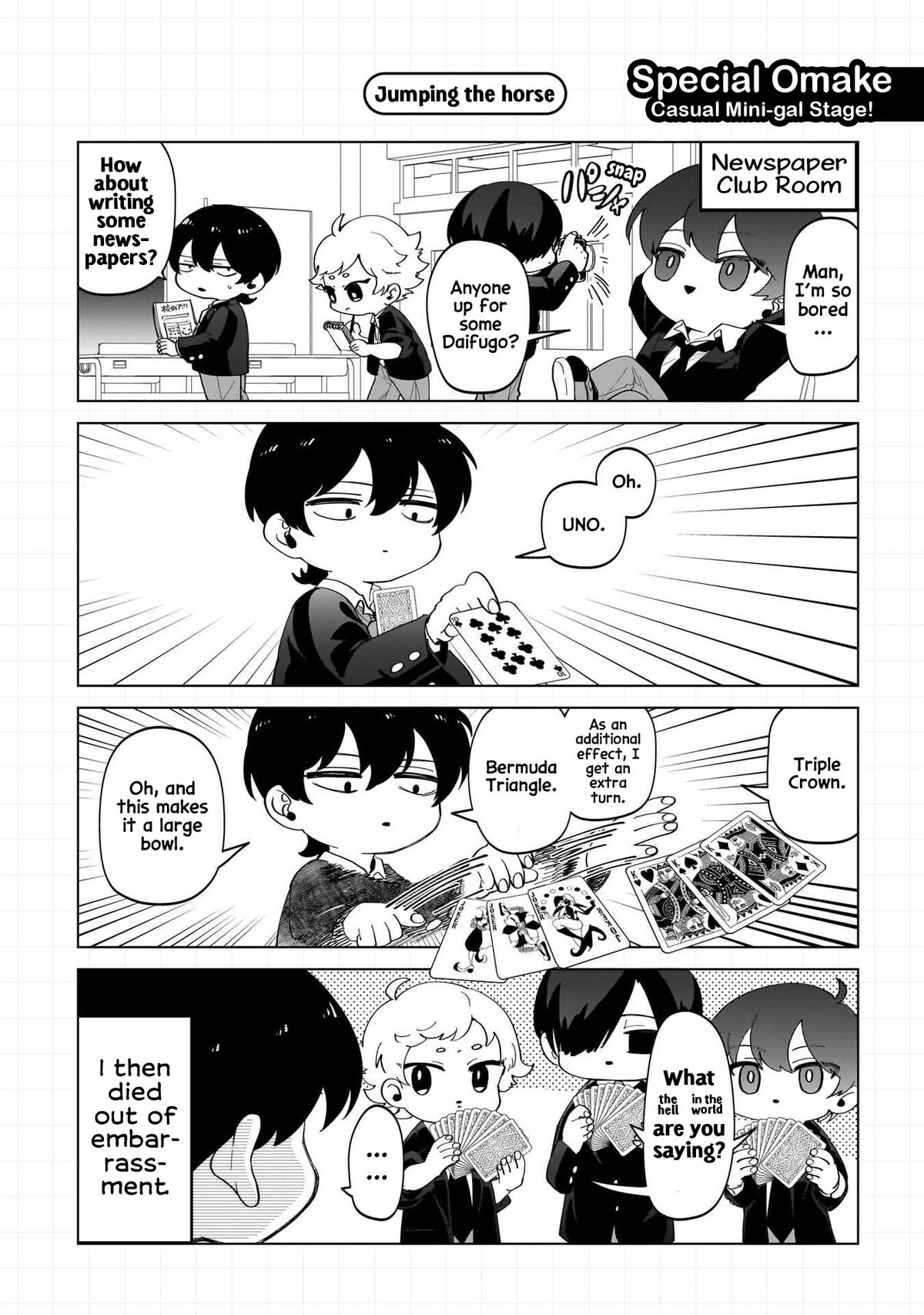 Shiretto Sugee Koto Itteru Gal. Shiritsu Paranomaru Koukou no Nichijou Chap 18.5 - Next Chap 19.5