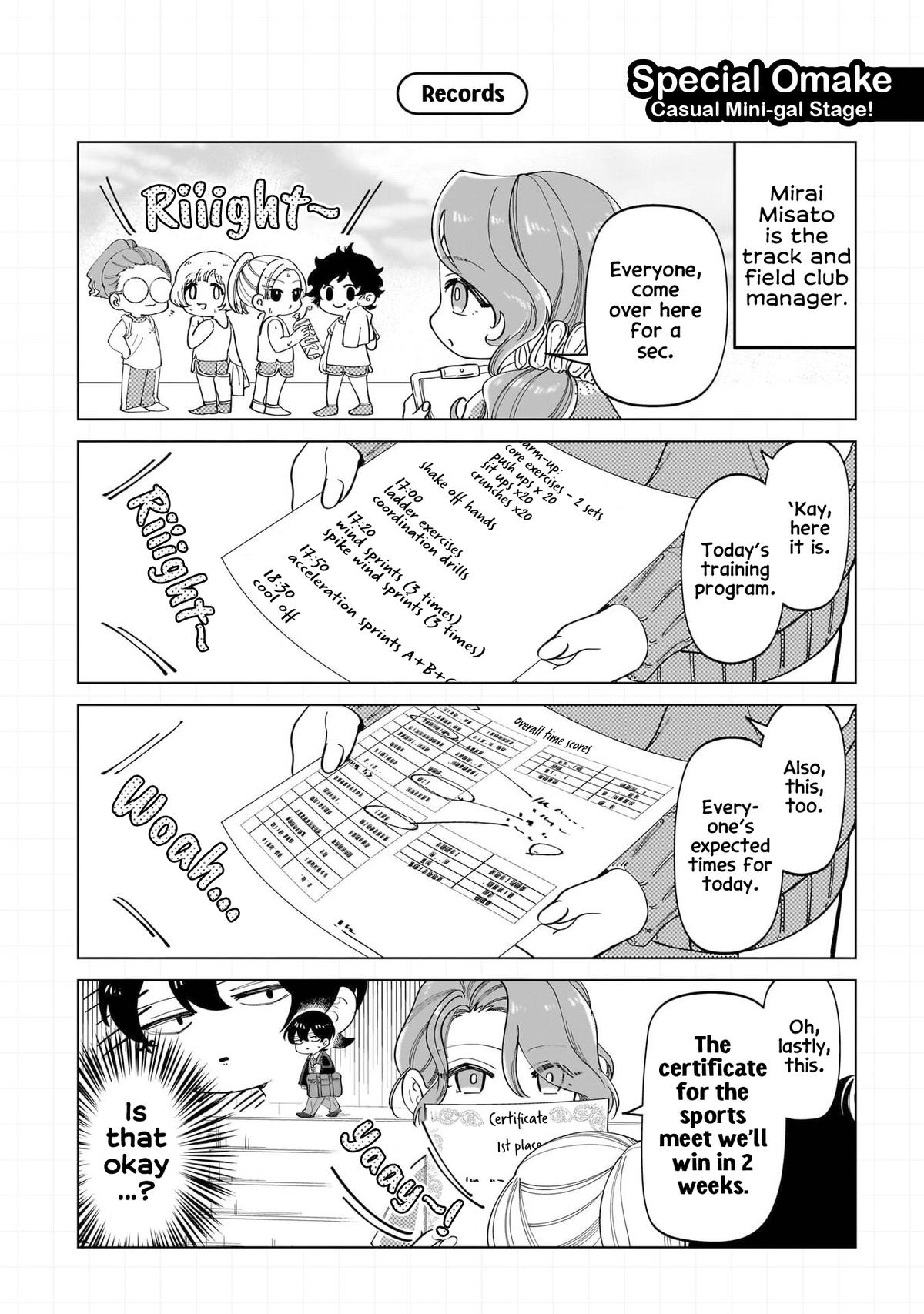 Shiretto Sugee Koto Itteru Gal. Shiritsu Paranomaru Koukou no Nichijou Chap 18.5 - Next Chap 19.5