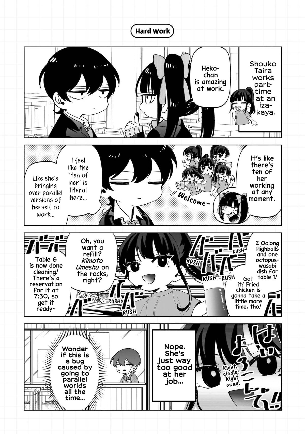 Shiretto Sugee Koto Itteru Gal. Shiritsu Paranomaru Koukou no Nichijou Chap 18.5 - Next Chap 19.5