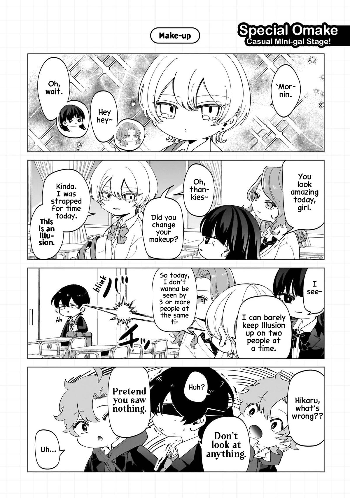 Shiretto Sugee Koto Itteru Gal. Shiritsu Paranomaru Koukou no Nichijou Chap 18.5 - Next Chap 19.5