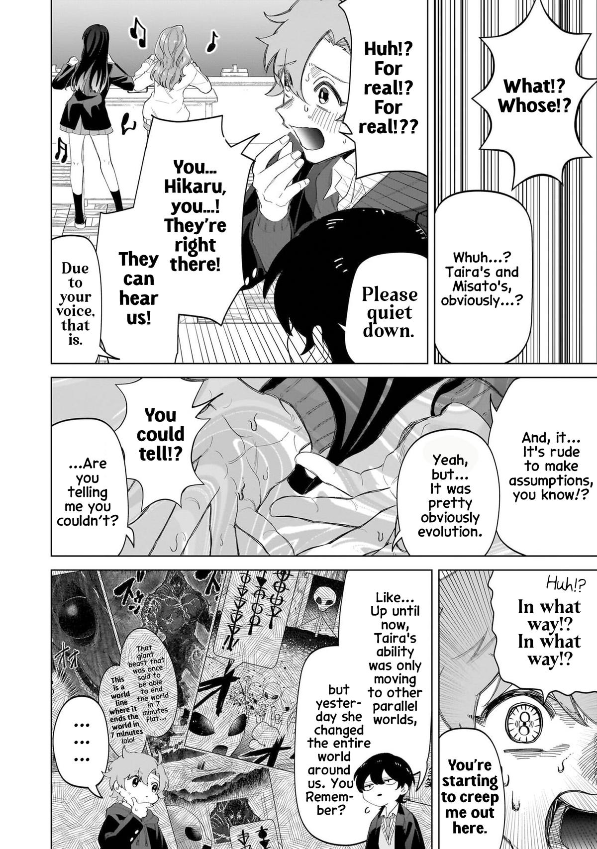 Shiretto Sugee Koto Itteru Gal. Shiritsu Paranomaru Koukou no Nichijou Chap 19 - Next Chap 20