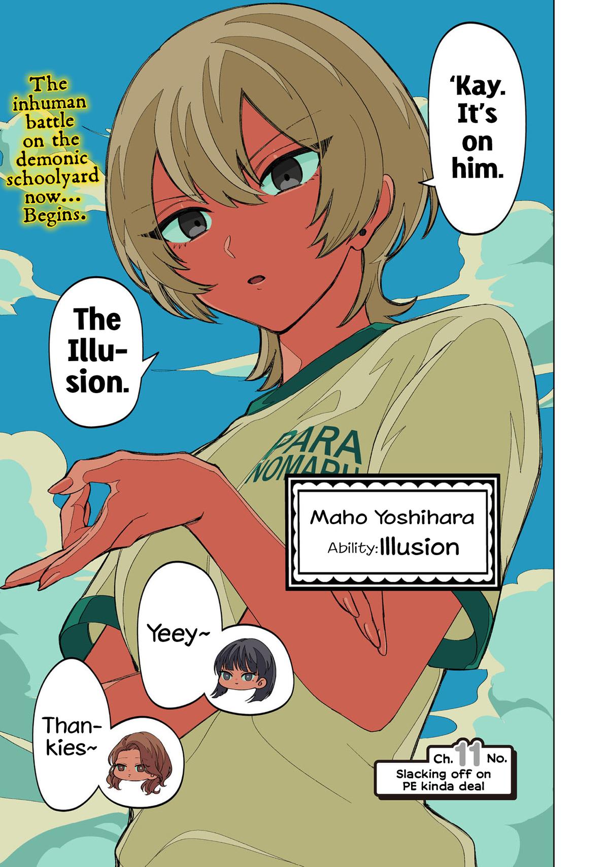 Shiretto Sugee Koto Itteru Gal. Shiritsu Paranomaru Koukou no Nichijou Chap 11 - Next Chap 12