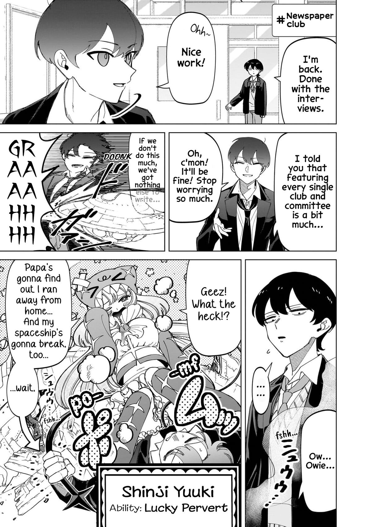 Shiretto Sugee Koto Itteru Gal. Shiritsu Paranomaru Koukou no Nichijou Chap 25.2 - Next Chap 26.2