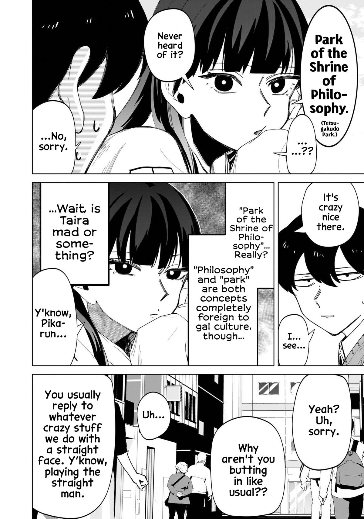 Shiretto Sugee Koto Itteru Gal. Shiritsu Paranomaru Koukou no Nichijou Chap 23 - Next Chap 24