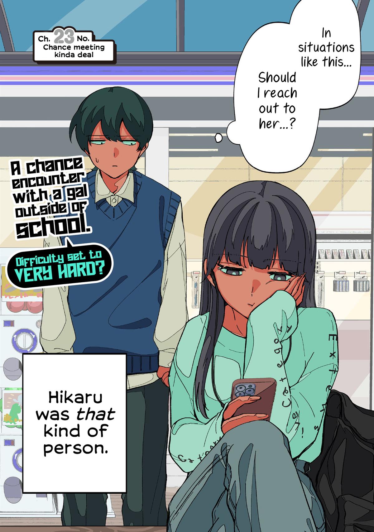 Shiretto Sugee Koto Itteru Gal. Shiritsu Paranomaru Koukou no Nichijou Chap 23 - Next Chap 24