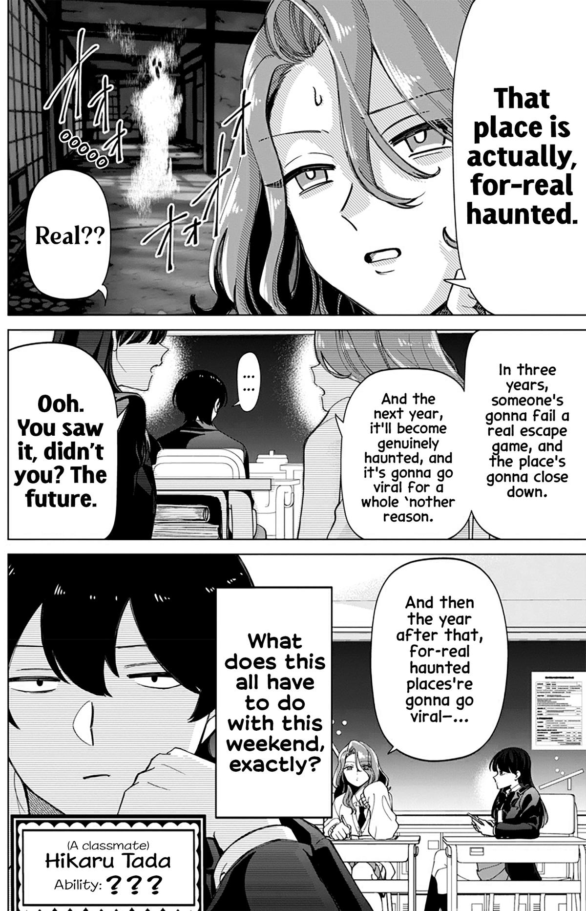 Shiretto Sugee Koto Itteru Gal. Shiritsu Paranomaru Koukou no Nichijou Chap 31.5 - Next Chap 32.5