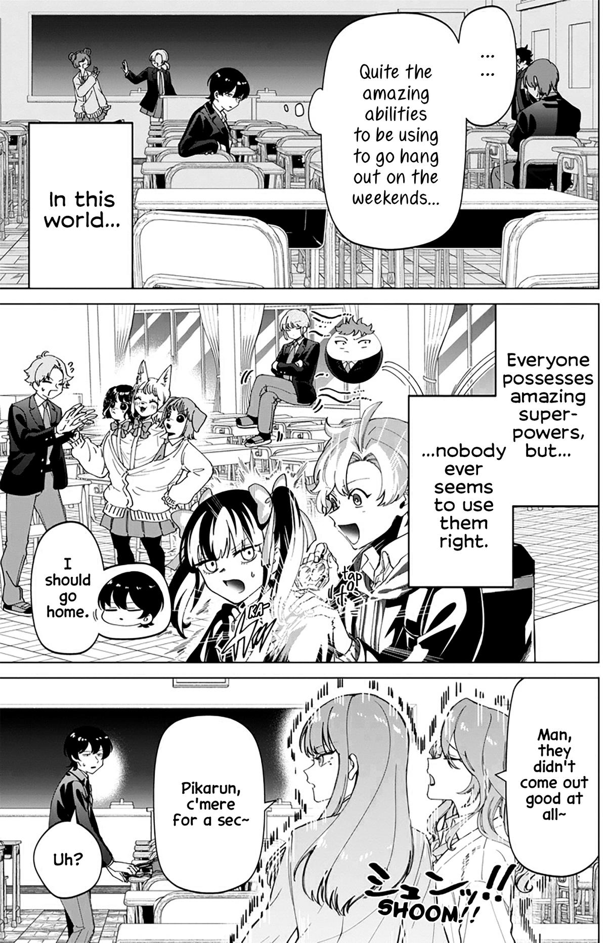 Shiretto Sugee Koto Itteru Gal. Shiritsu Paranomaru Koukou no Nichijou Chap 31.5 - Next Chap 32.5