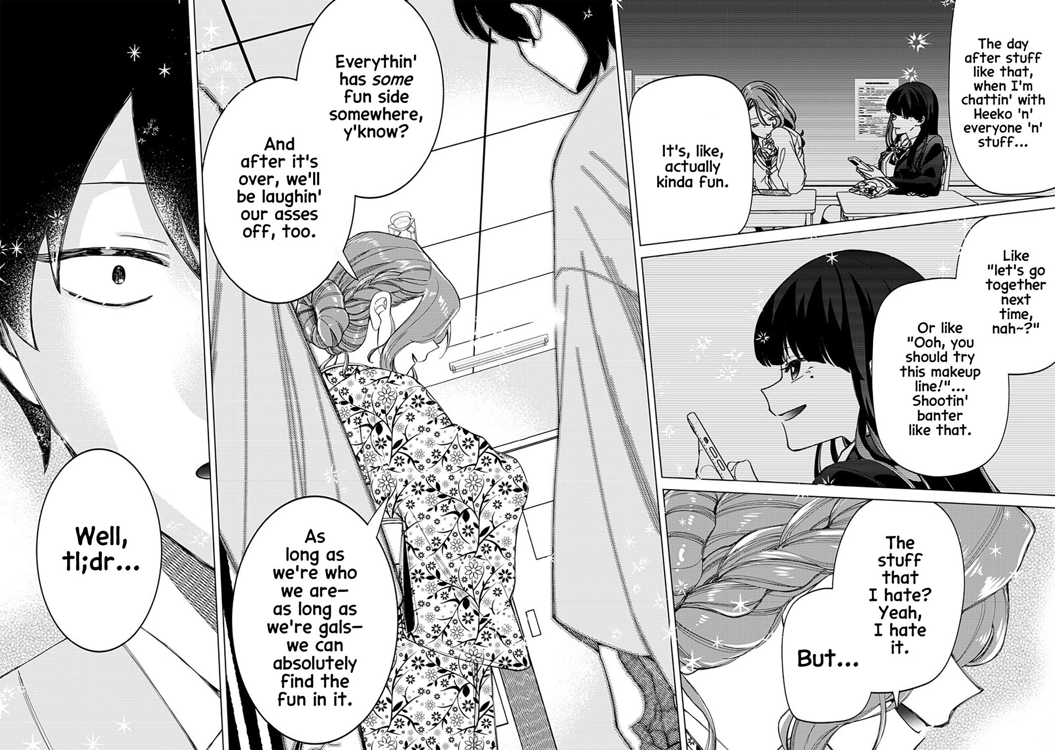 Shiretto Sugee Koto Itteru Gal. Shiritsu Paranomaru Koukou no Nichijou Chap 42 - Next Chap 43