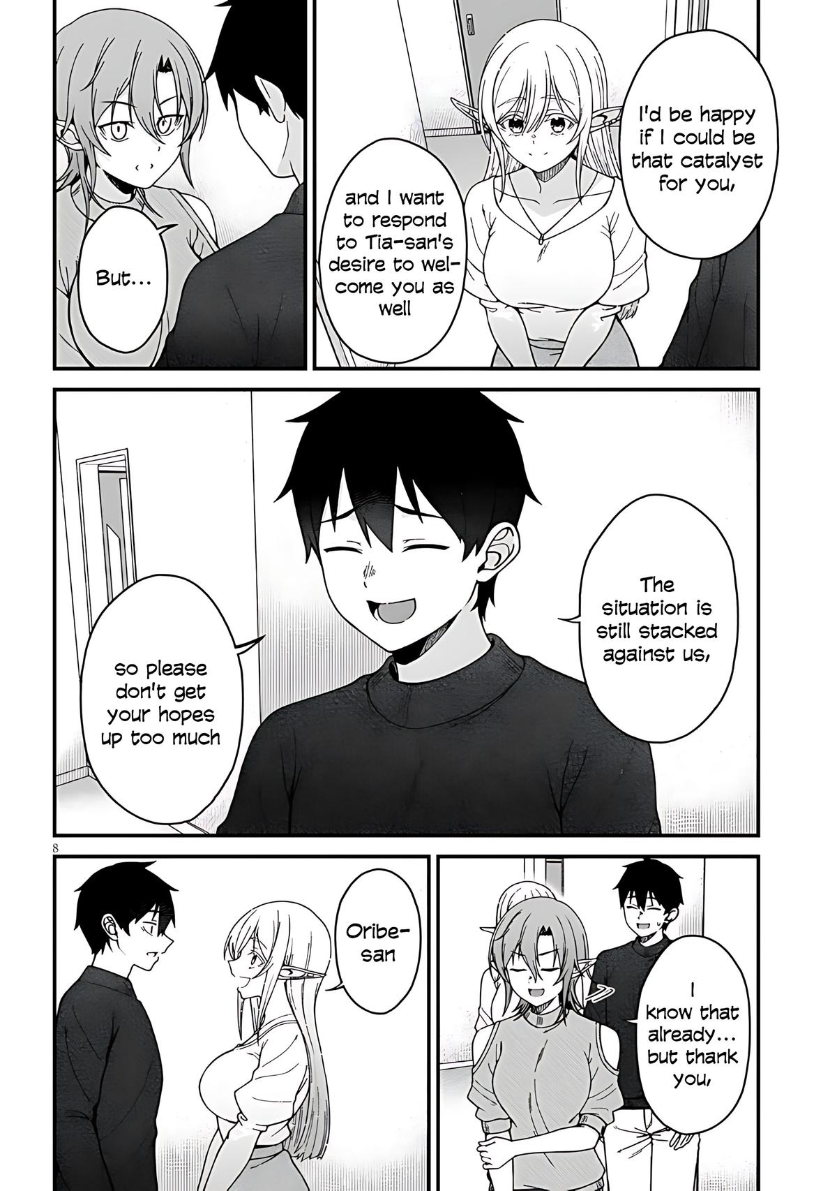 Isekai kara Kita Elf to Tomo ni Sugosu Nichijou Chap 7 - Next Chap 8