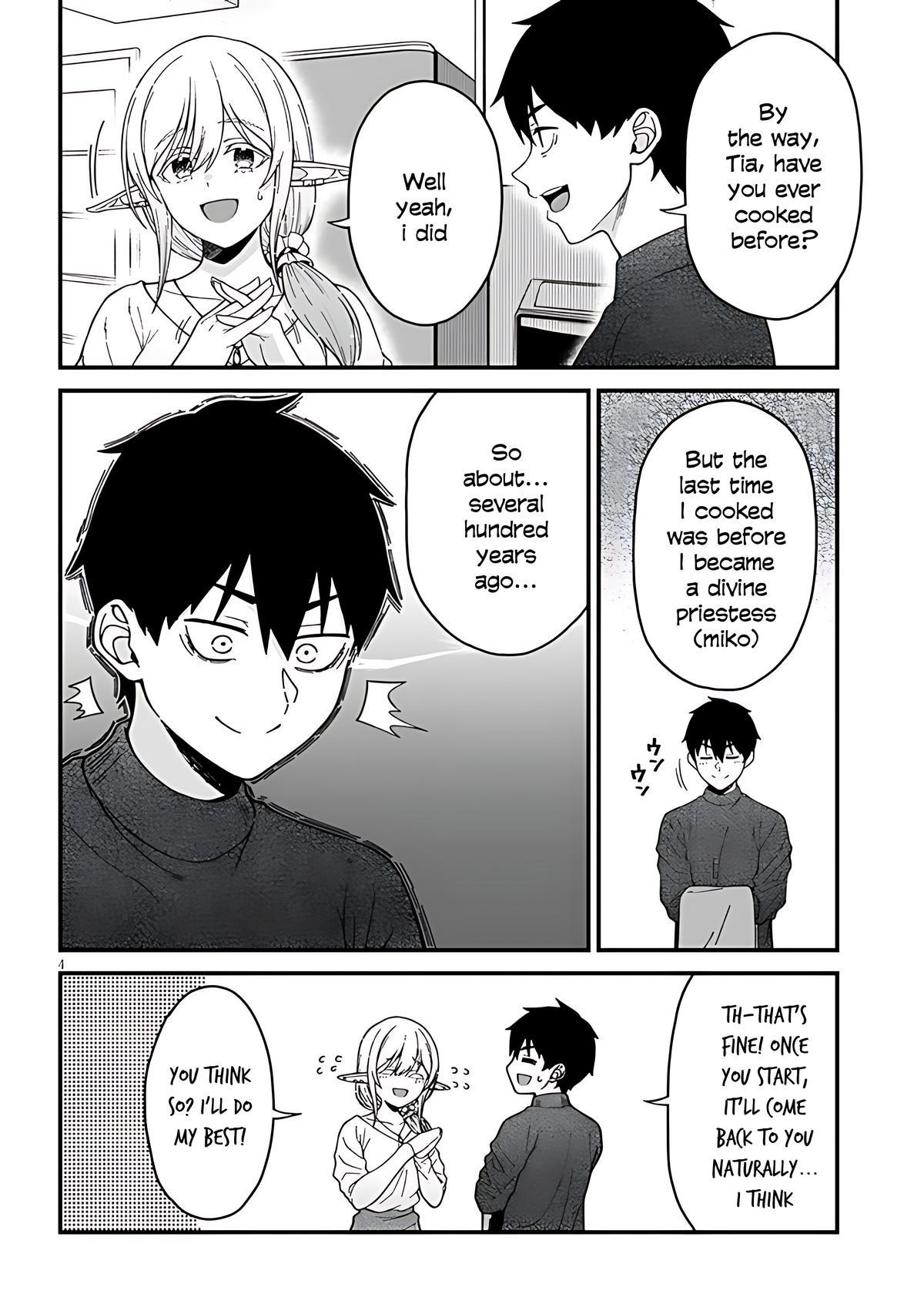 Isekai kara Kita Elf to Tomo ni Sugosu Nichijou Chap 5 - Next Chap 6