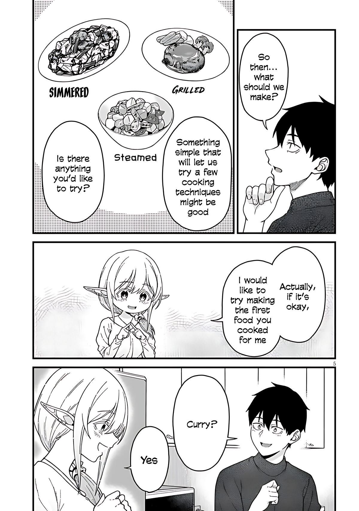 Isekai kara Kita Elf to Tomo ni Sugosu Nichijou Chap 5 - Next Chap 6