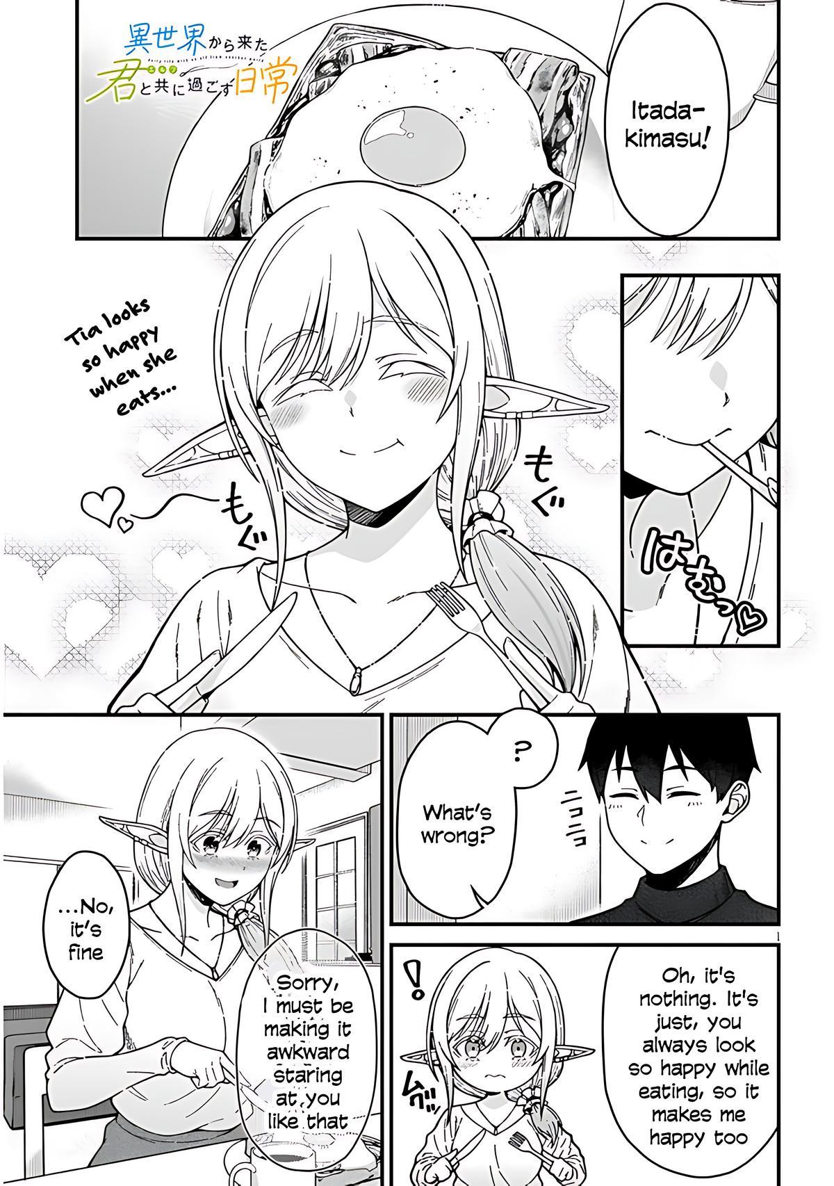 Isekai kara Kita Elf to Tomo ni Sugosu Nichijou Chap 5 - Next Chap 6