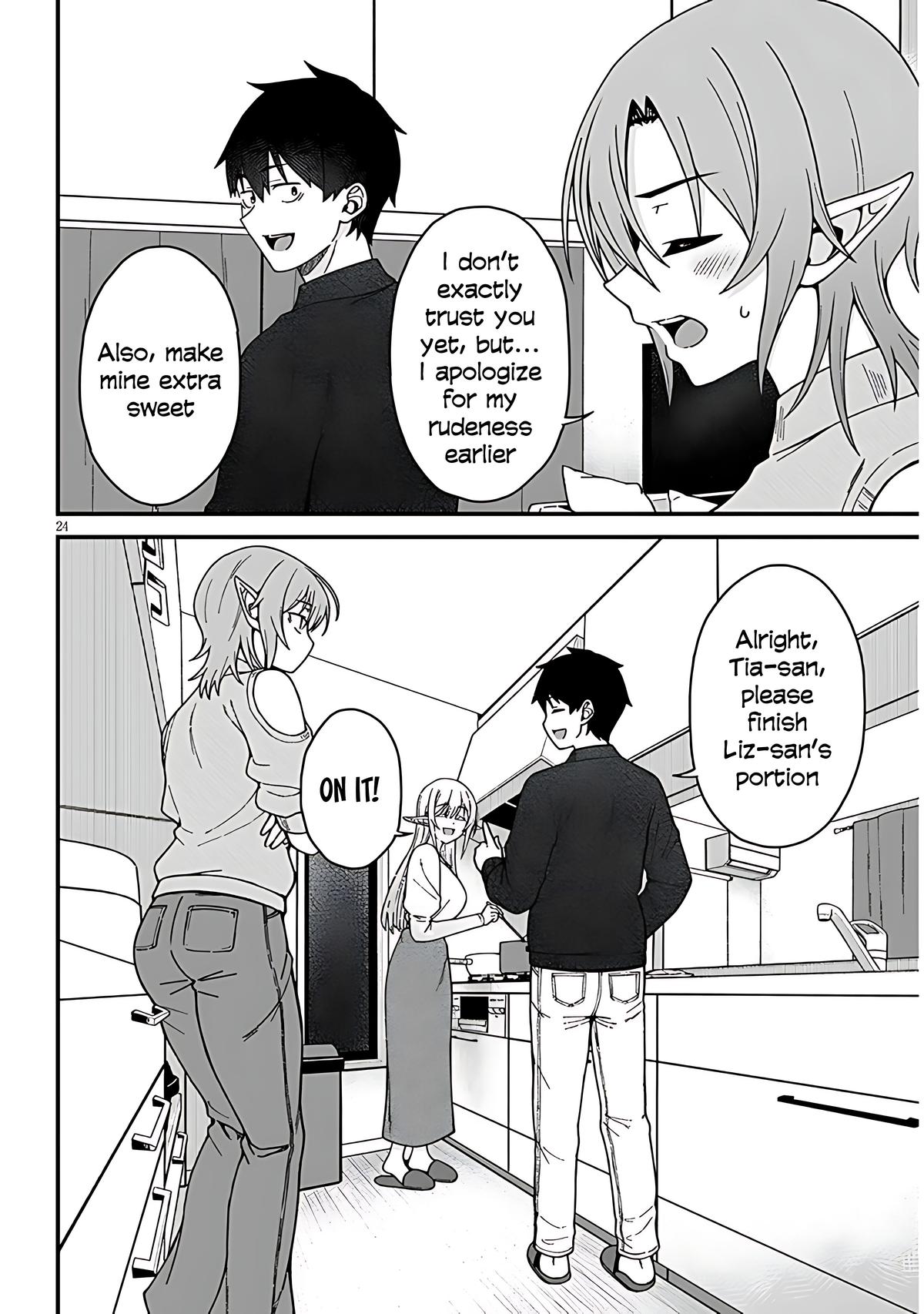 Isekai kara Kita Elf to Tomo ni Sugosu Nichijou Chap 6 - Next Chap 7