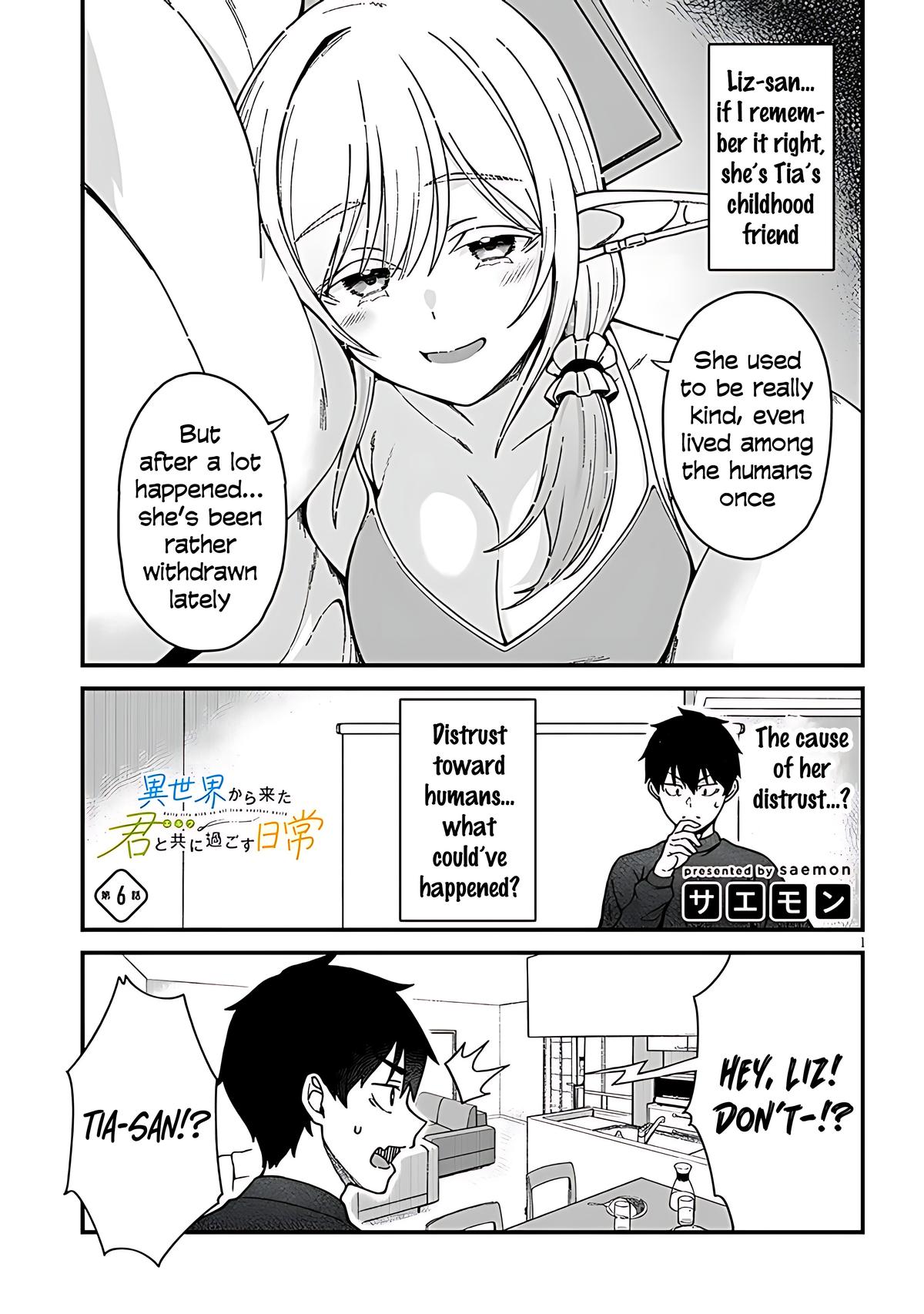 Isekai kara Kita Elf to Tomo ni Sugosu Nichijou Chap 6 - Next Chap 7