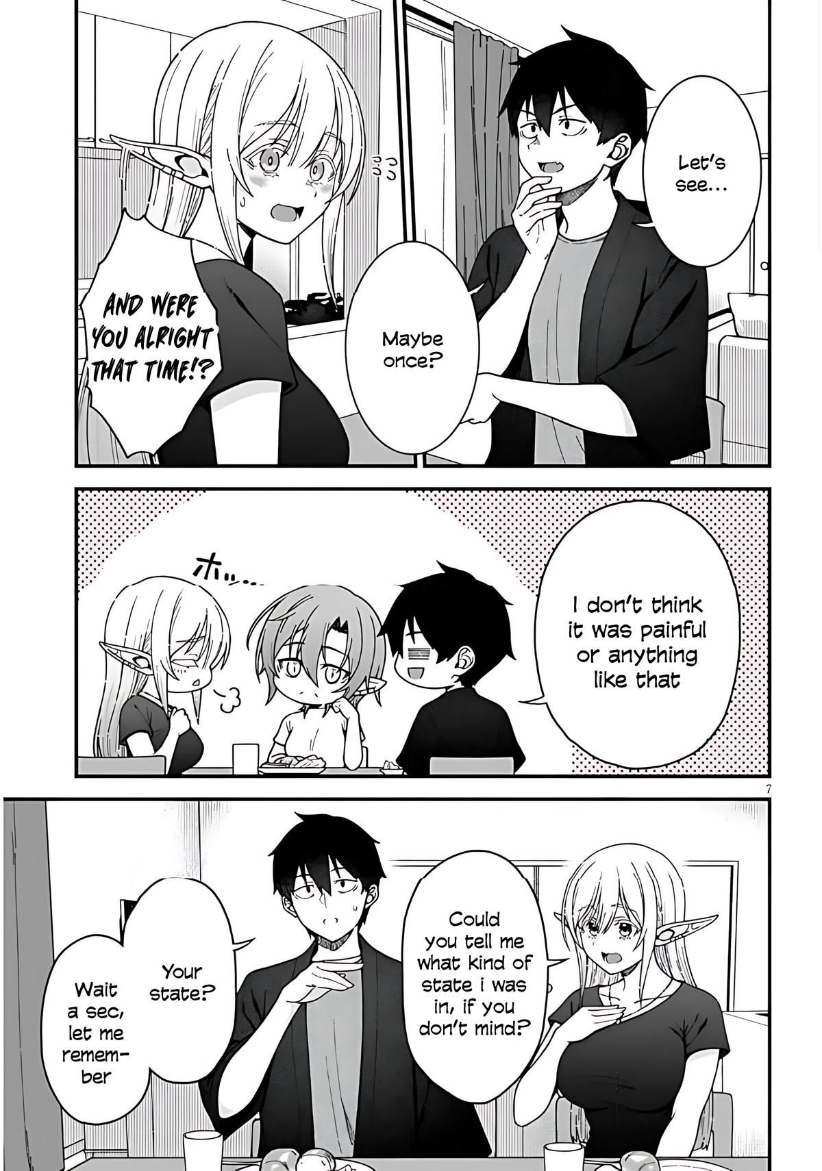 Isekai kara Kita Elf to Tomo ni Sugosu Nichijou Chap 8 - Next Chap 9