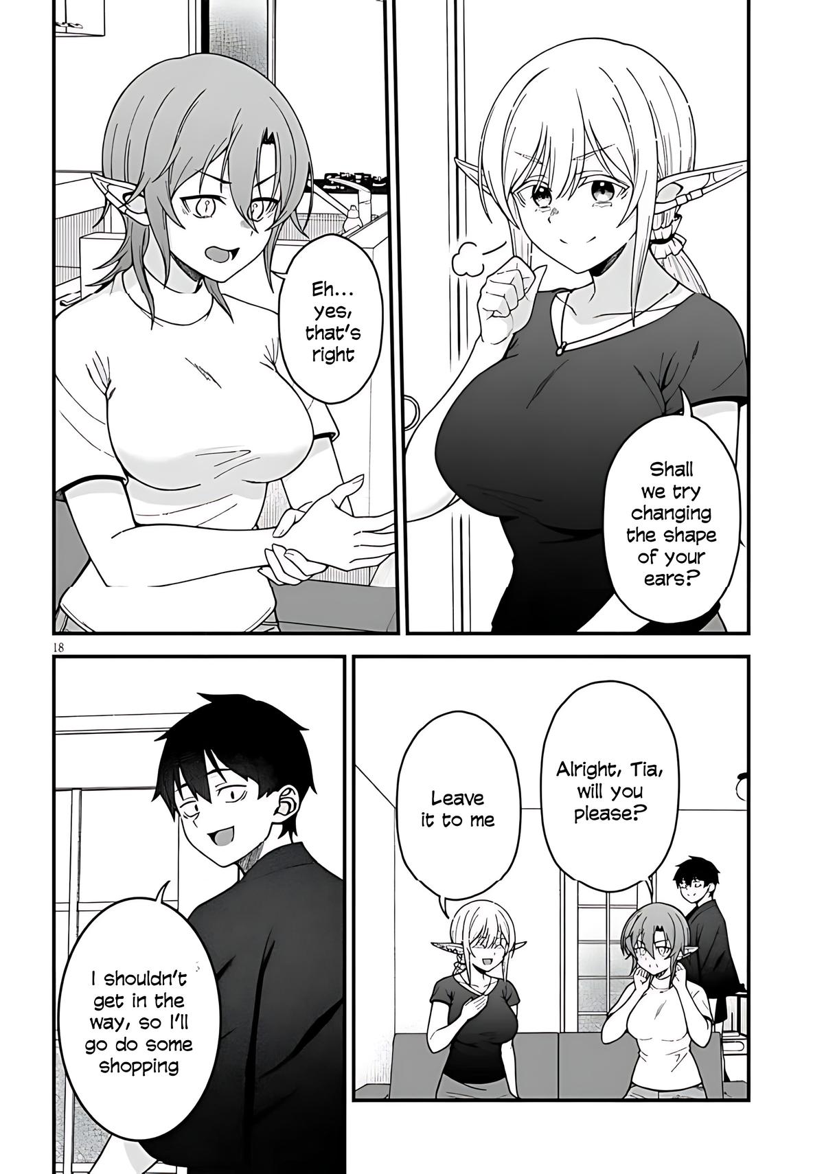 Isekai kara Kita Elf to Tomo ni Sugosu Nichijou Chap 8 - Next Chap 9