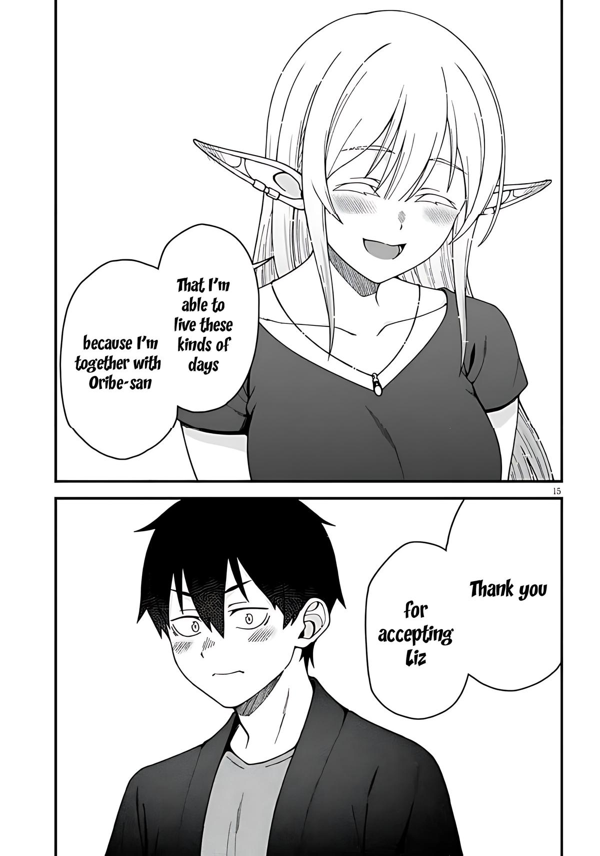 Isekai kara Kita Elf to Tomo ni Sugosu Nichijou Chap 8 - Next Chap 9