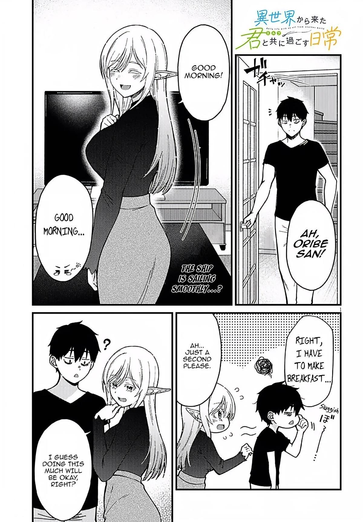 Isekai kara Kita Elf to Tomo ni Sugosu Nichijou Chap 3 - Next Chap 4