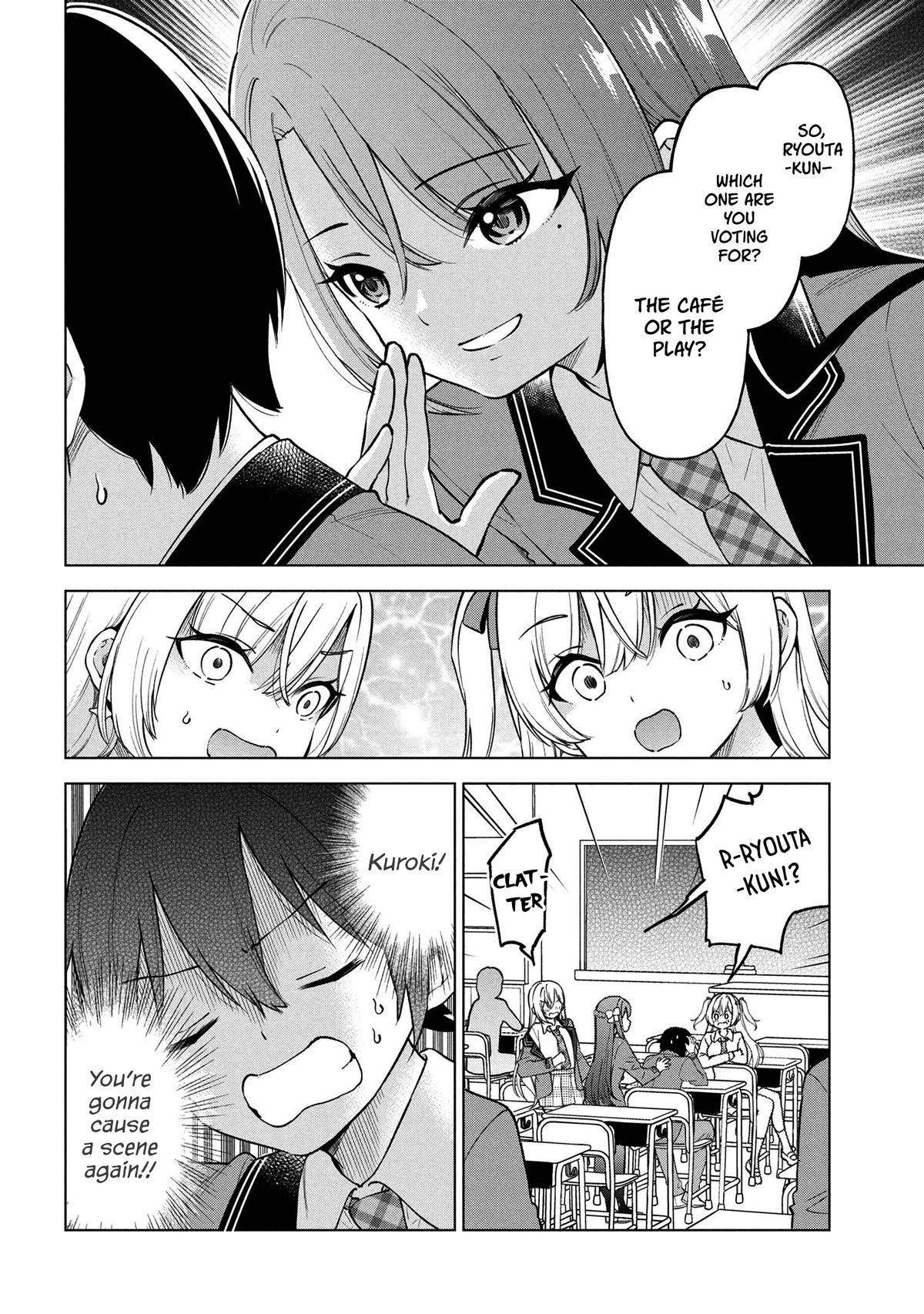 Inkya no Ore ga Sekigae de S-kyuu Bishoujo ni Kakomaretara Himitsu no Kankei ga Hajimatta. Chap 7 - Next Chap 8