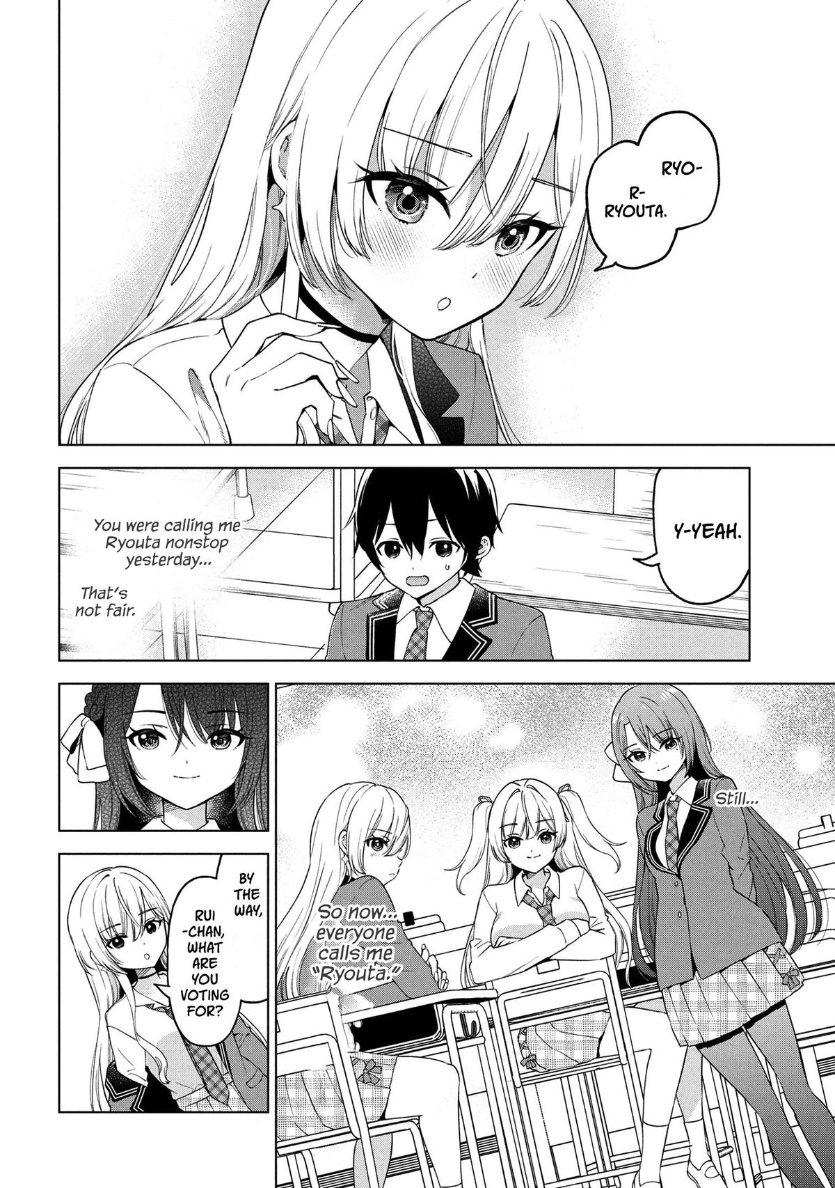 When the Introverted Me Got Surrounded by S-Tier Beauties After a Seat Change, a Secret Relationship Began Chap 7 - Next Chap 8