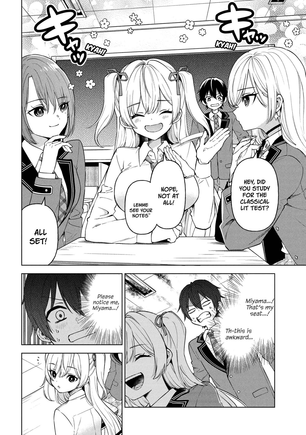 Inkya no Ore ga Sekigae de S-kyuu Bishoujo ni Kakomaretara Himitsu no Kankei ga Hajimatta. Chap 4 - Next Chap 5