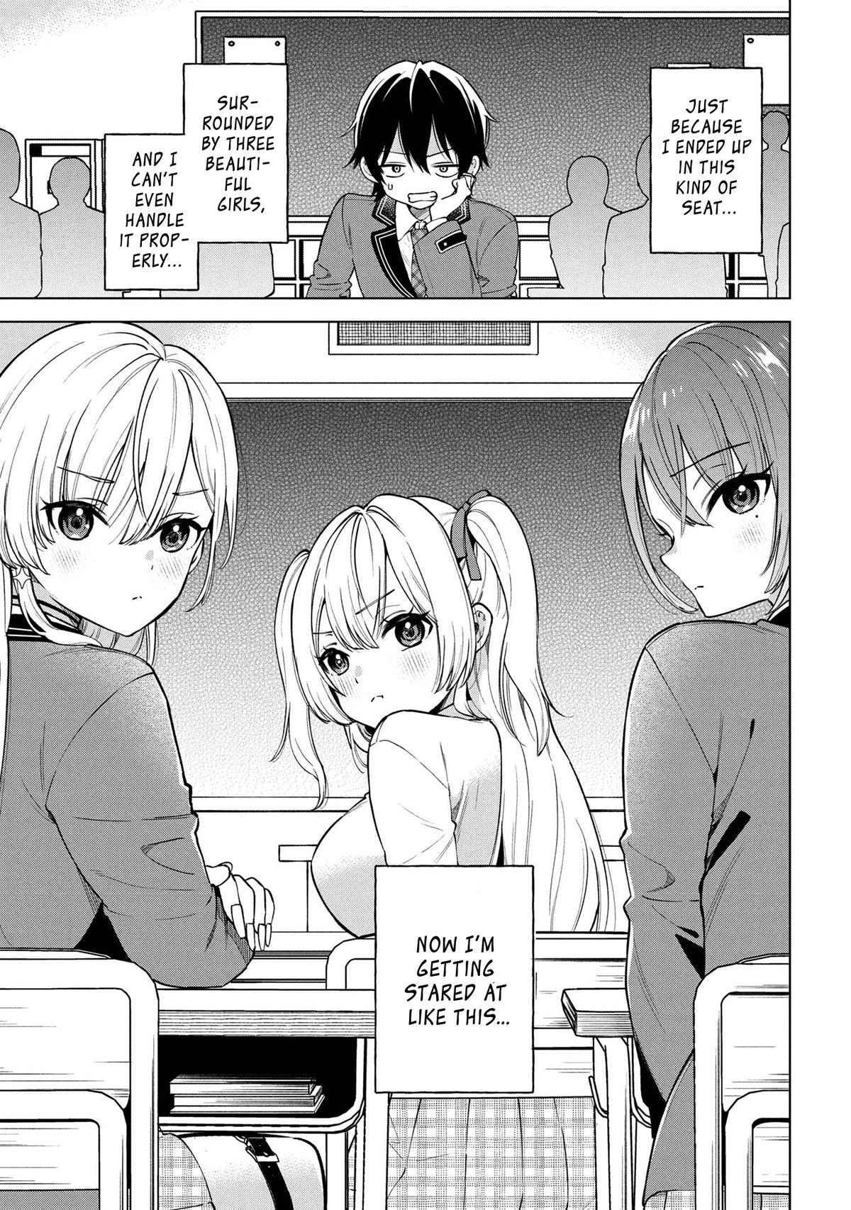 Inkya no Ore ga Sekigae de S-kyuu Bishoujo ni Kakomaretara Himitsu no Kankei ga Hajimatta. Chap 4 - Next Chap 5