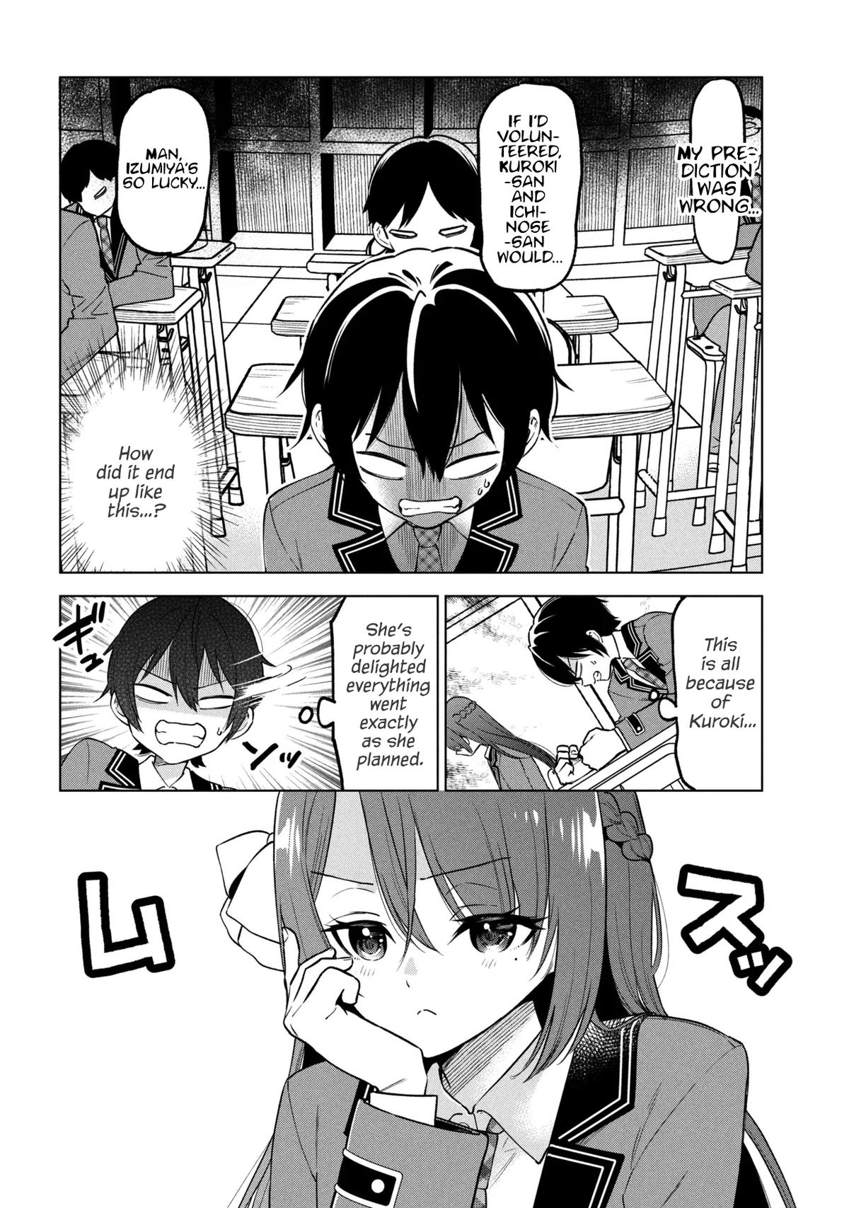 Inkya no Ore ga Sekigae de S-kyuu Bishoujo ni Kakomaretara Himitsu no Kankei ga Hajimatta. Chap 8 - Next Chap 9