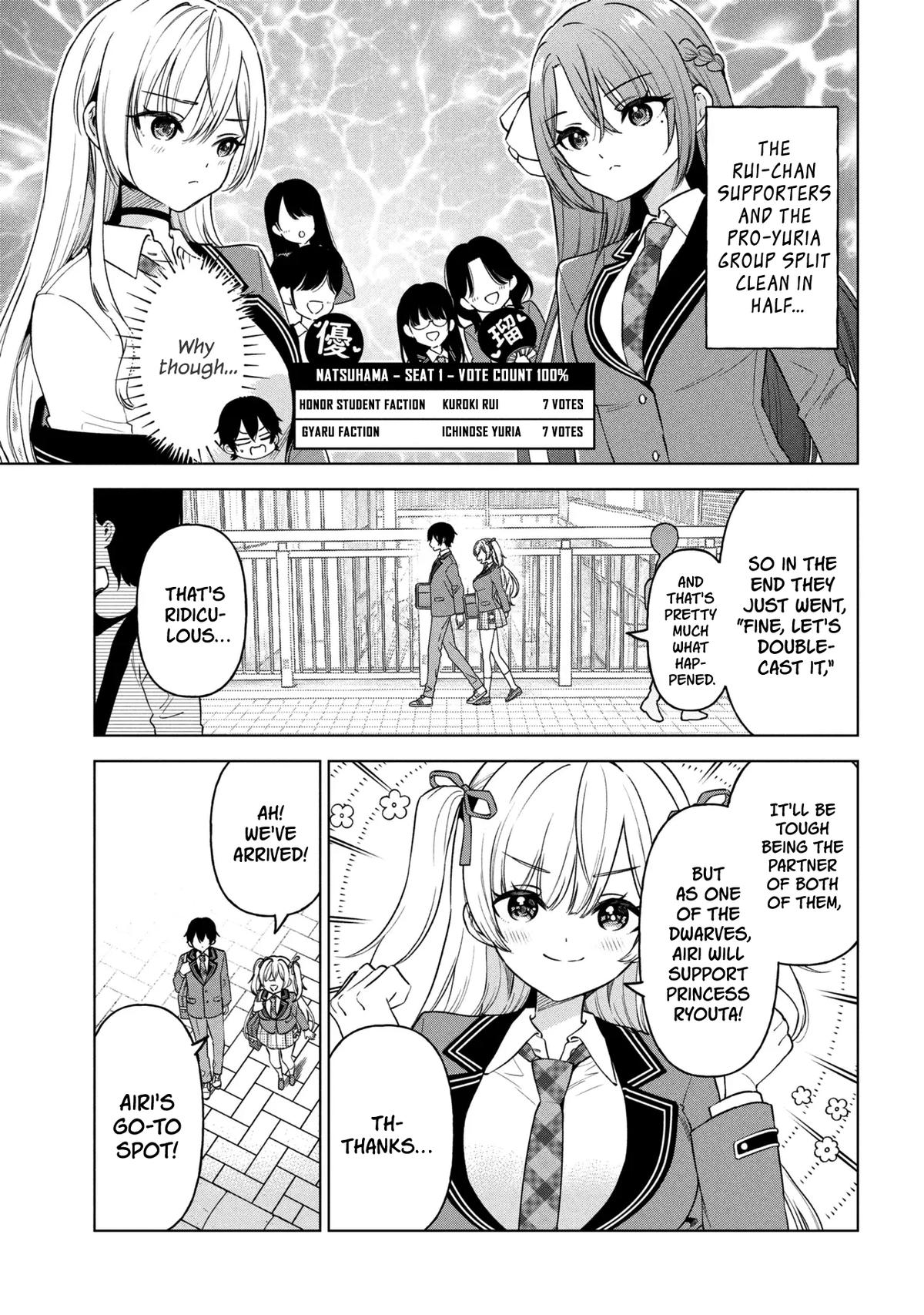Inkya no Ore ga Sekigae de S-kyuu Bishoujo ni Kakomaretara Himitsu no Kankei ga Hajimatta. Chap 8 - Next Chap 9