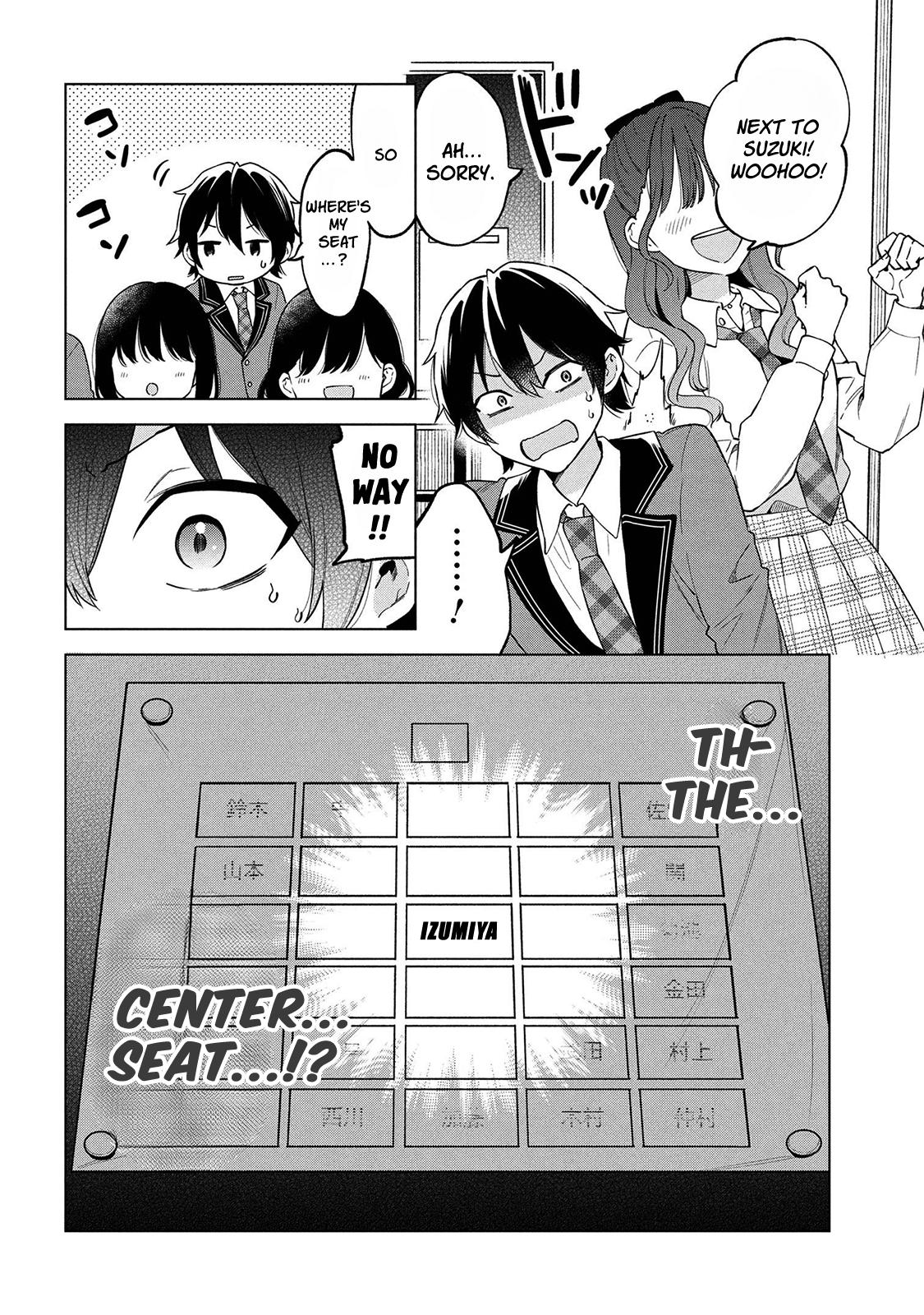 Inkya no Ore ga Sekigae de S-kyuu Bishoujo ni Kakomaretara Himitsu no Kankei ga Hajimatta. Chap 1 - Next Chap 2