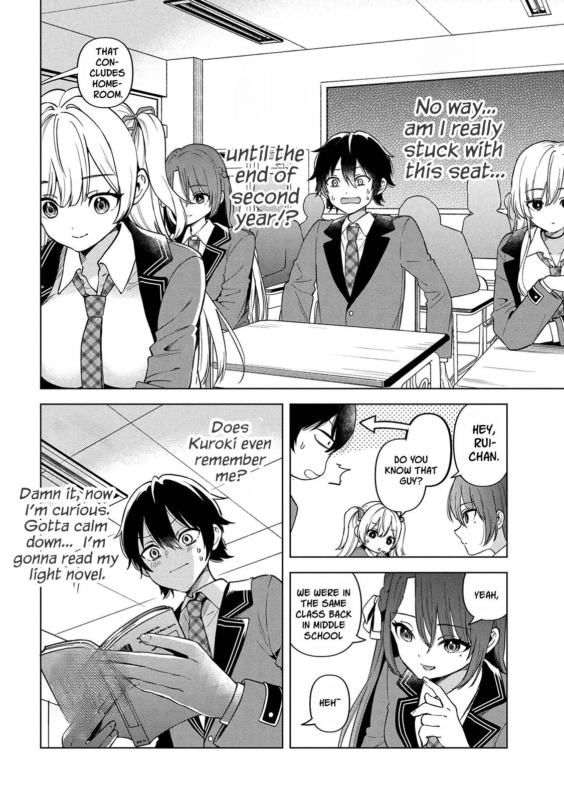 When the Introverted Me Got Surrounded by S-Tier Beauties After a Seat Change, a Secret Relationship Began Chap 1 - Next Chap 2