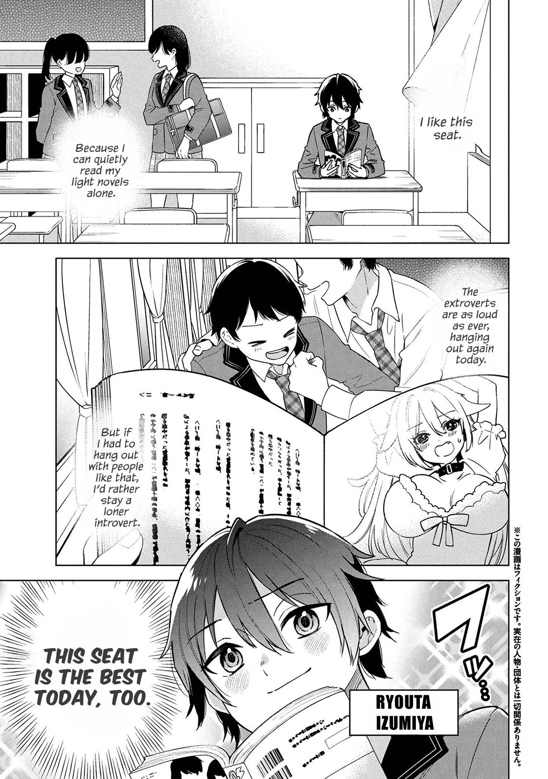 Inkya no Ore ga Sekigae de S-kyuu Bishoujo ni Kakomaretara Himitsu no Kankei ga Hajimatta. Chap 1 - Next Chap 2