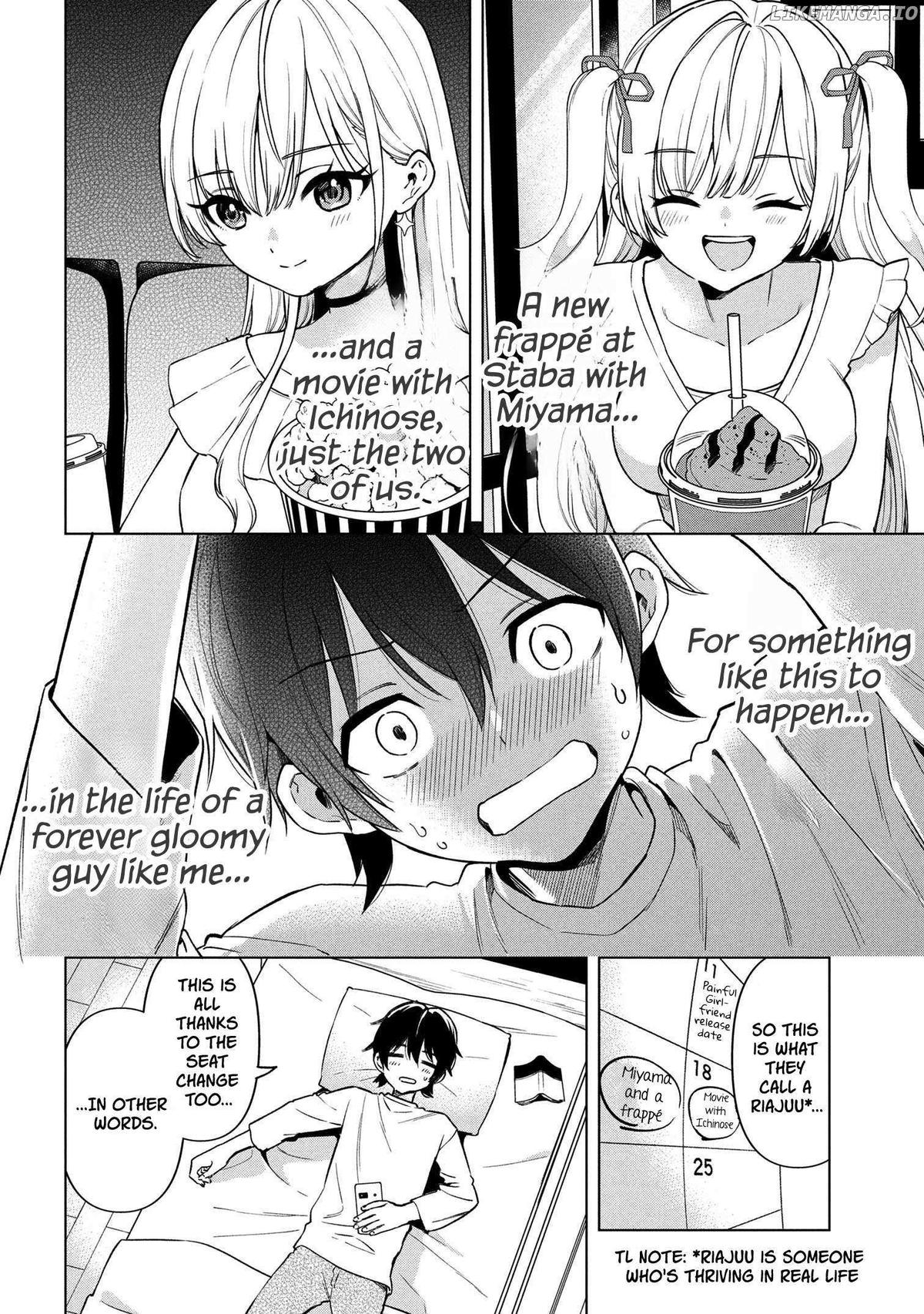 Inkya no Ore ga Sekigae de S-kyuu Bishoujo ni Kakomaretara Himitsu no Kankei ga Hajimatta. Chap 2 - Next Chap 3