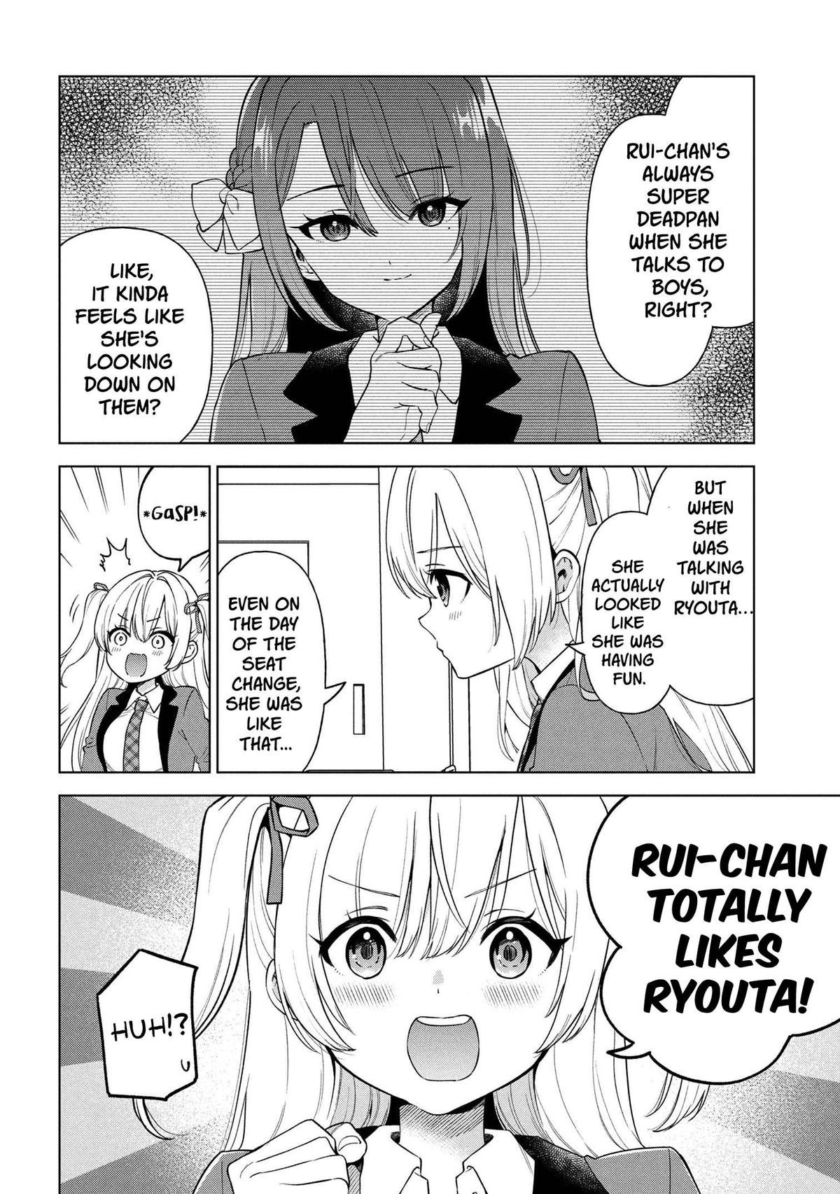 Inkya no Ore ga Sekigae de S-kyuu Bishoujo ni Kakomaretara Himitsu no Kankei ga Hajimatta. Chap 3 - Next Chap 4