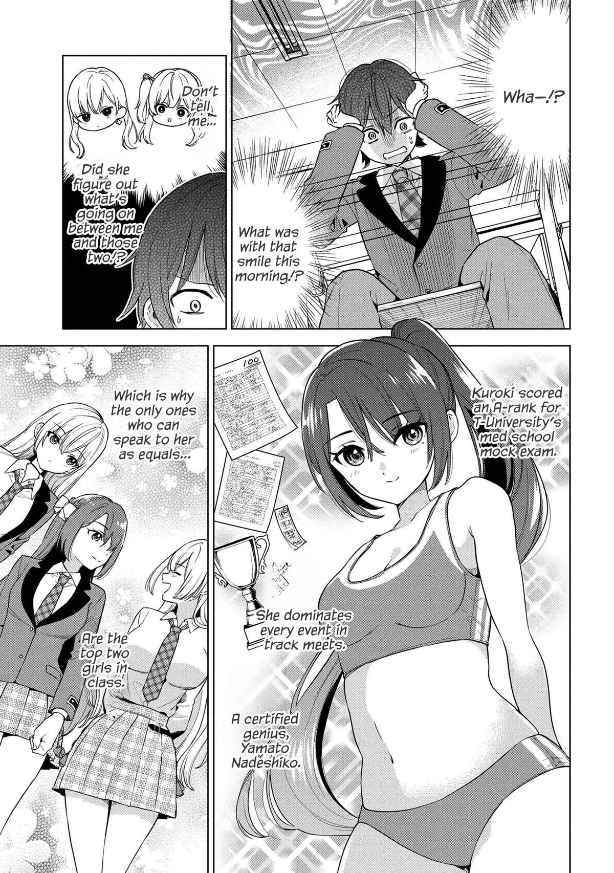 When the Introverted Me Got Surrounded by S-Tier Beauties After a Seat Change, a Secret Relationship Began Chap 3 - Next Chap 4