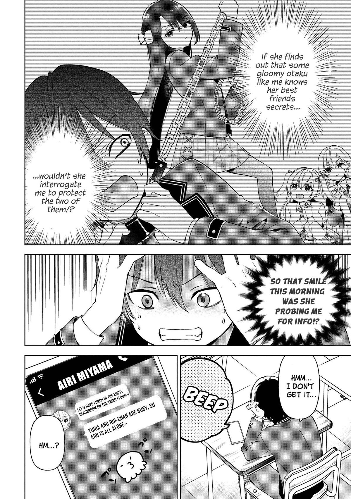 Inkya no Ore ga Sekigae de S-kyuu Bishoujo ni Kakomaretara Himitsu no Kankei ga Hajimatta. Chap 3 - Next Chap 4