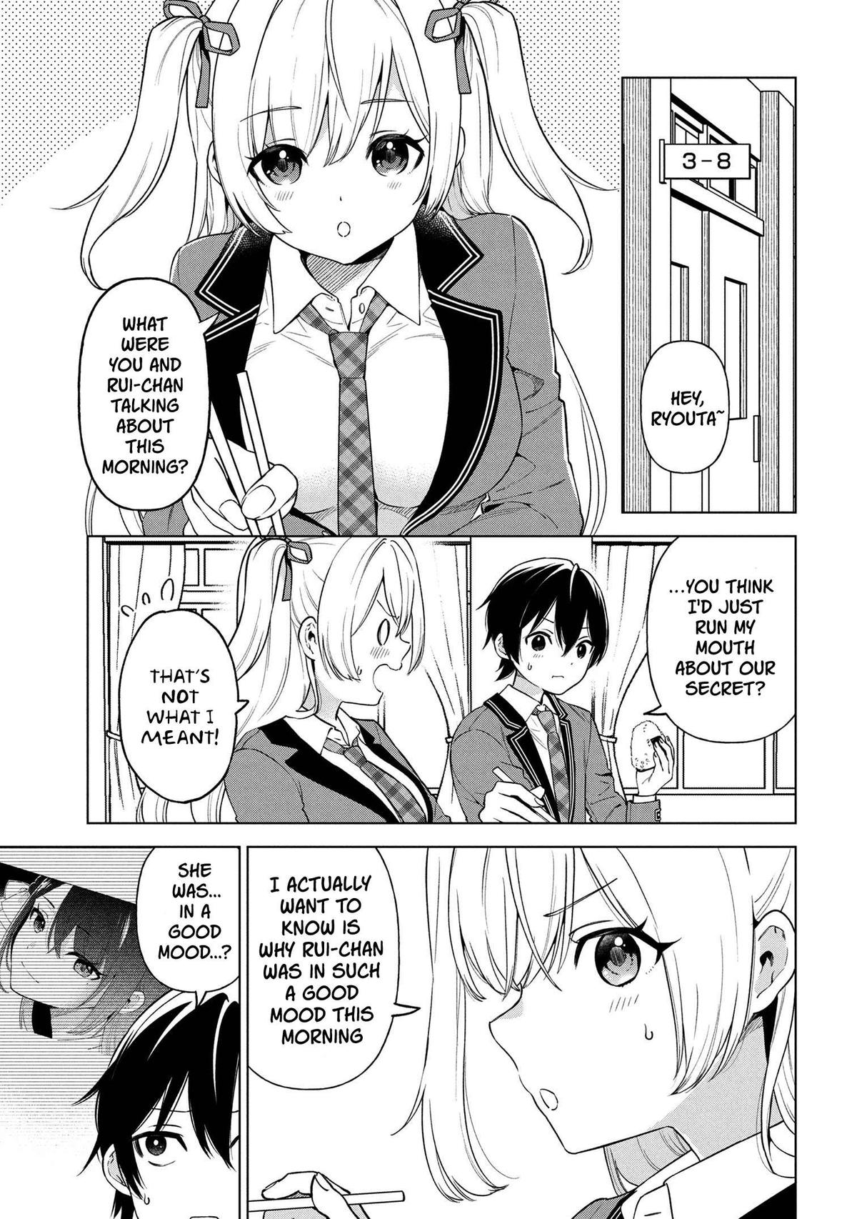 Inkya no Ore ga Sekigae de S-kyuu Bishoujo ni Kakomaretara Himitsu no Kankei ga Hajimatta. Chap 3 - Next Chap 4