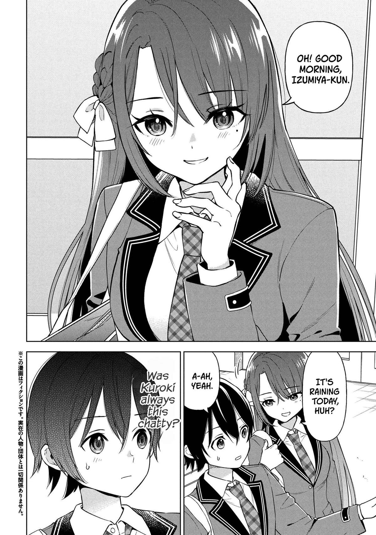 Inkya no Ore ga Sekigae de S-kyuu Bishoujo ni Kakomaretara Himitsu no Kankei ga Hajimatta. Chap 3 - Next Chap 4