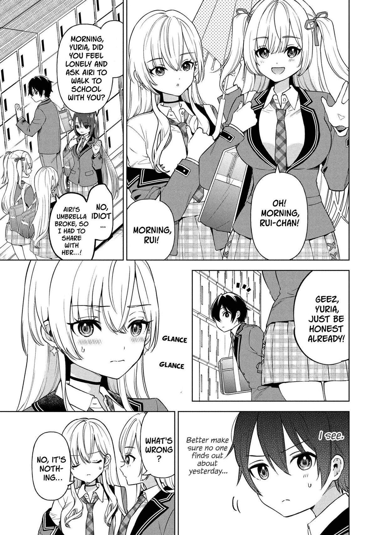 When the Introverted Me Got Surrounded by S-Tier Beauties After a Seat Change, a Secret Relationship Began Chap 3 - Next Chap 4