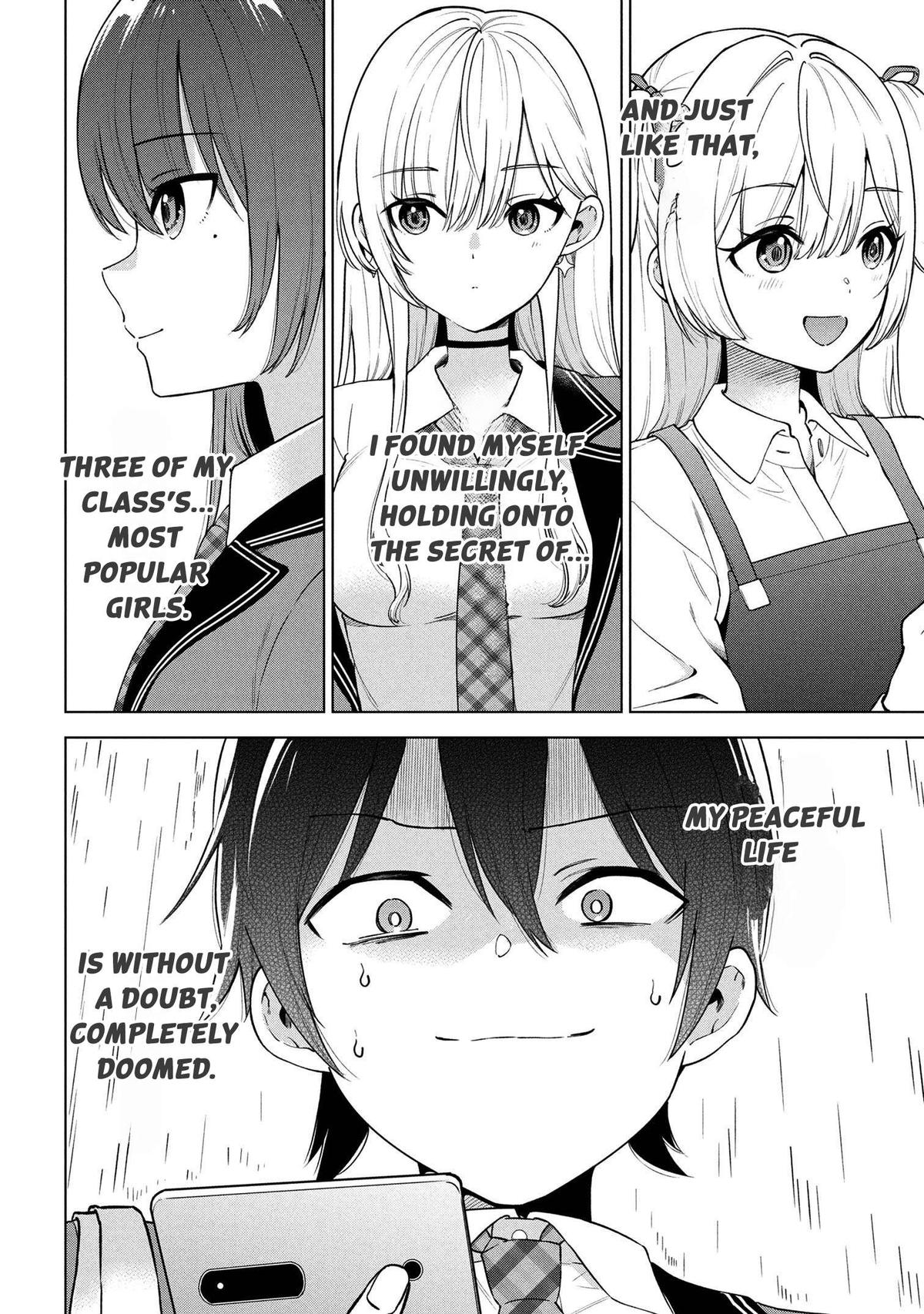 Inkya no Ore ga Sekigae de S-kyuu Bishoujo ni Kakomaretara Himitsu no Kankei ga Hajimatta. Chap 3 - Next Chap 4