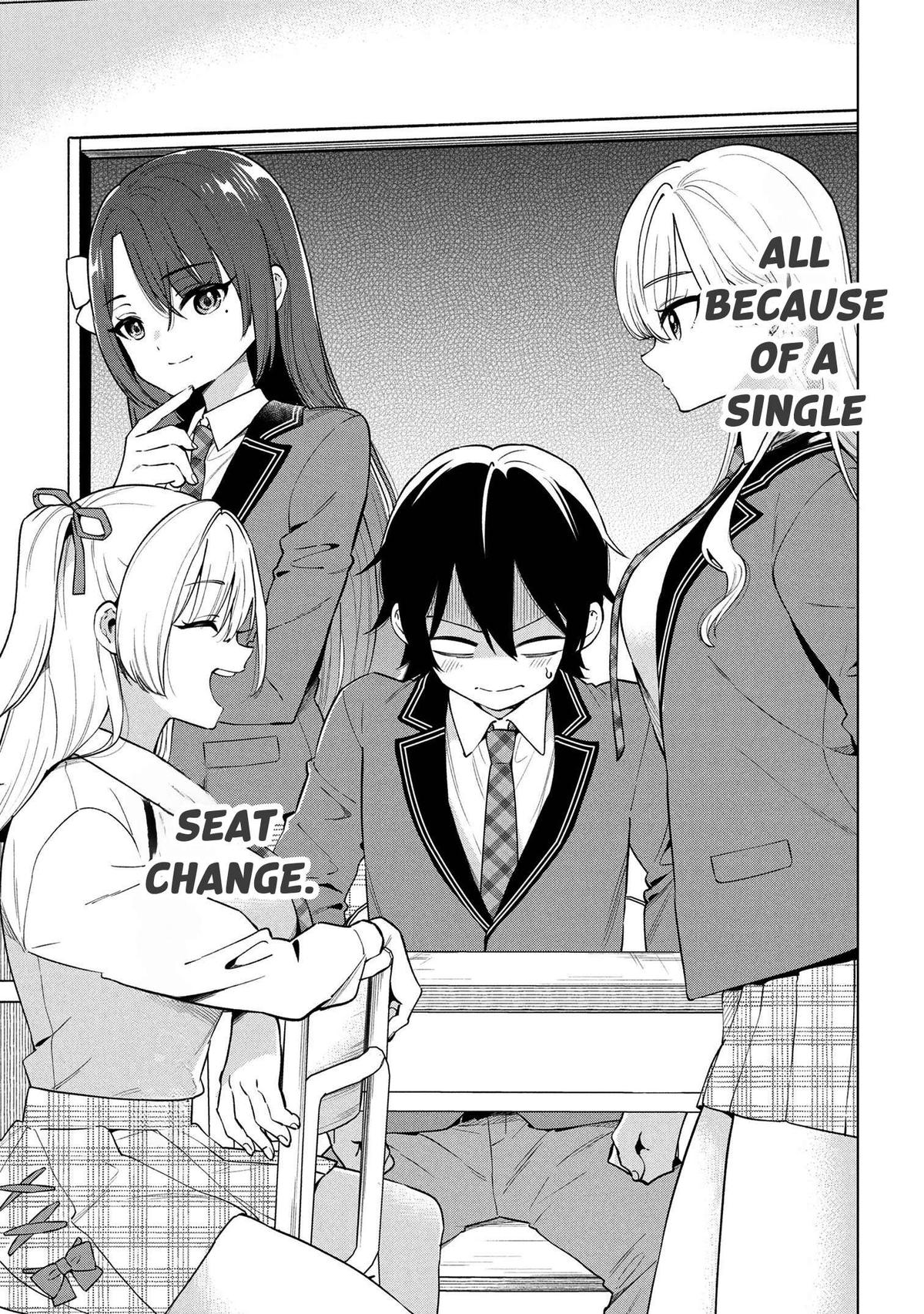 Inkya no Ore ga Sekigae de S-kyuu Bishoujo ni Kakomaretara Himitsu no Kankei ga Hajimatta. Chap 3 - Next Chap 4