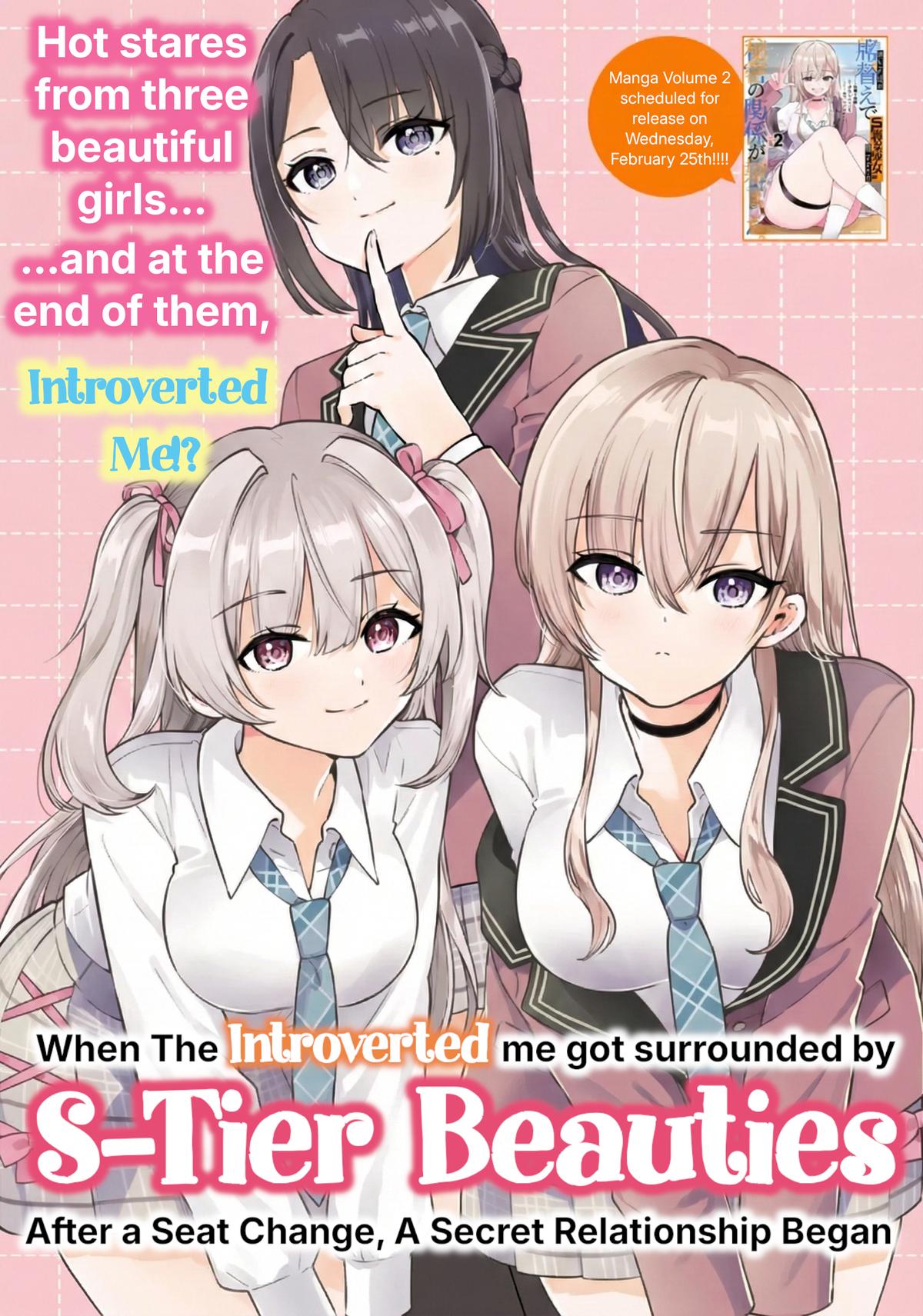 Inkya no Ore ga Sekigae de S-kyuu Bishoujo ni Kakomaretara Himitsu no Kankei ga Hajimatta. Chap 10 - Next Chap 11